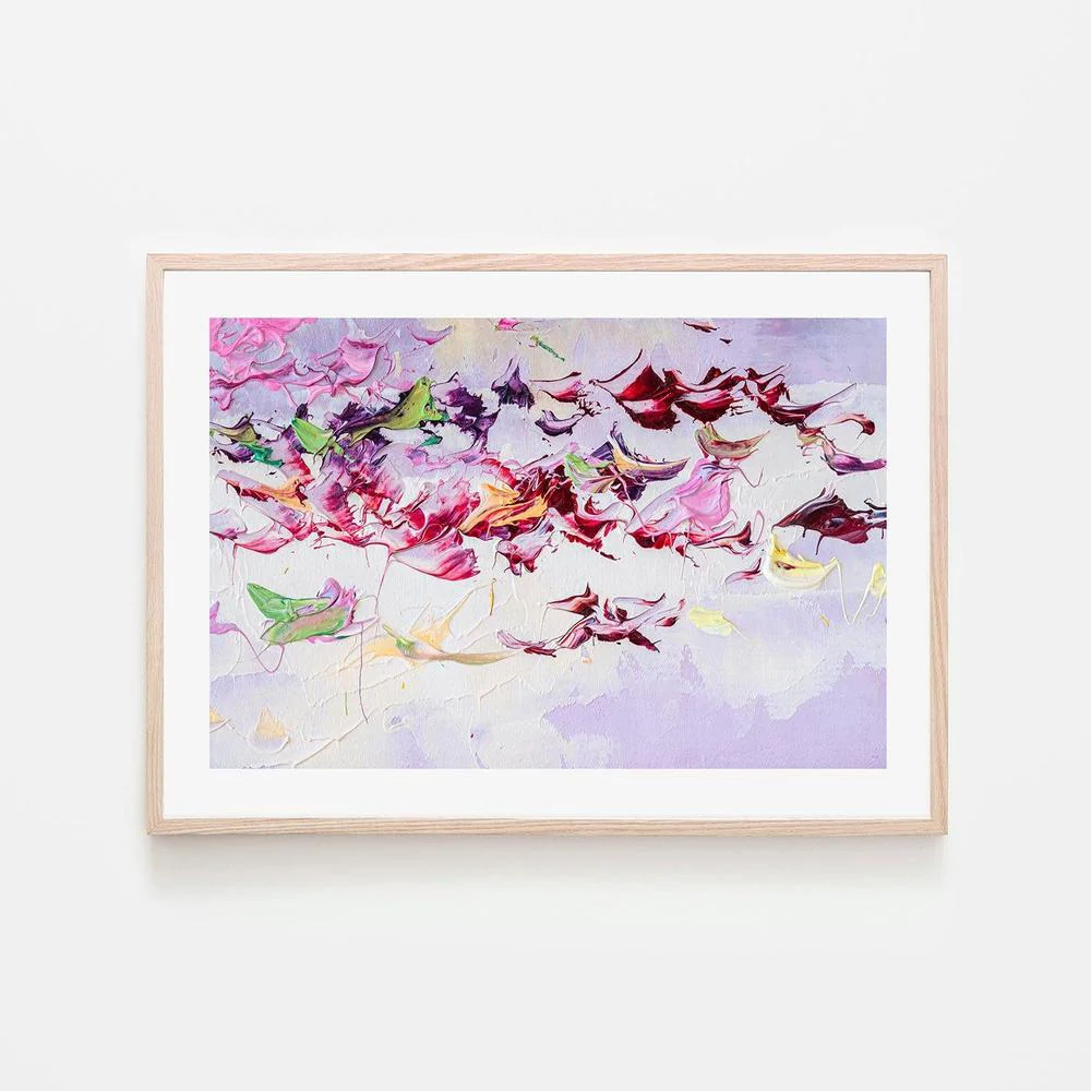 Floating By , Hand-painted Canvas - Image 6