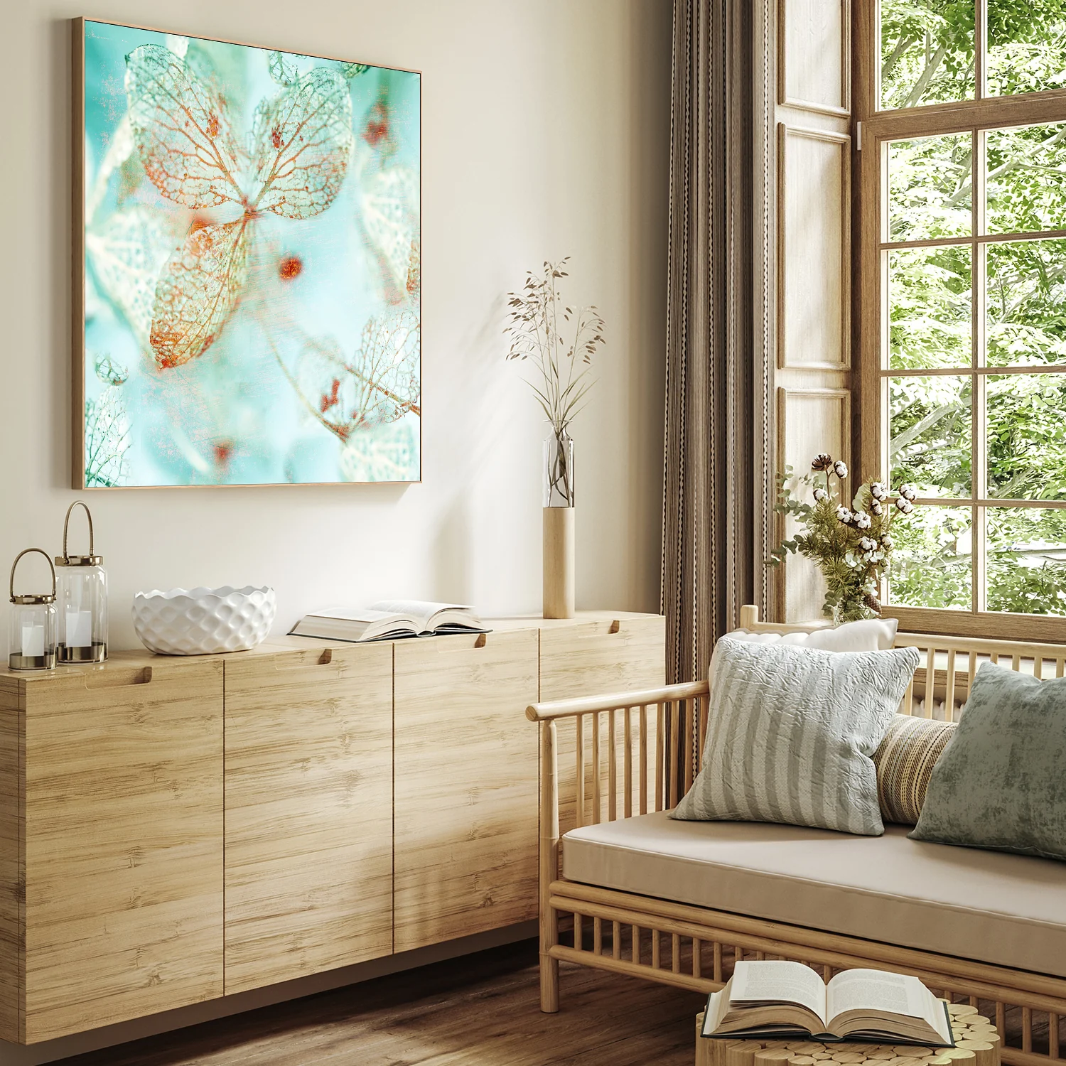 Floral Blues, Style A - Image 7
