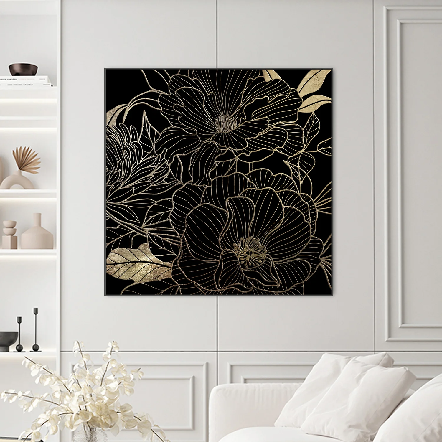 Floral Golden Garden - Image 2