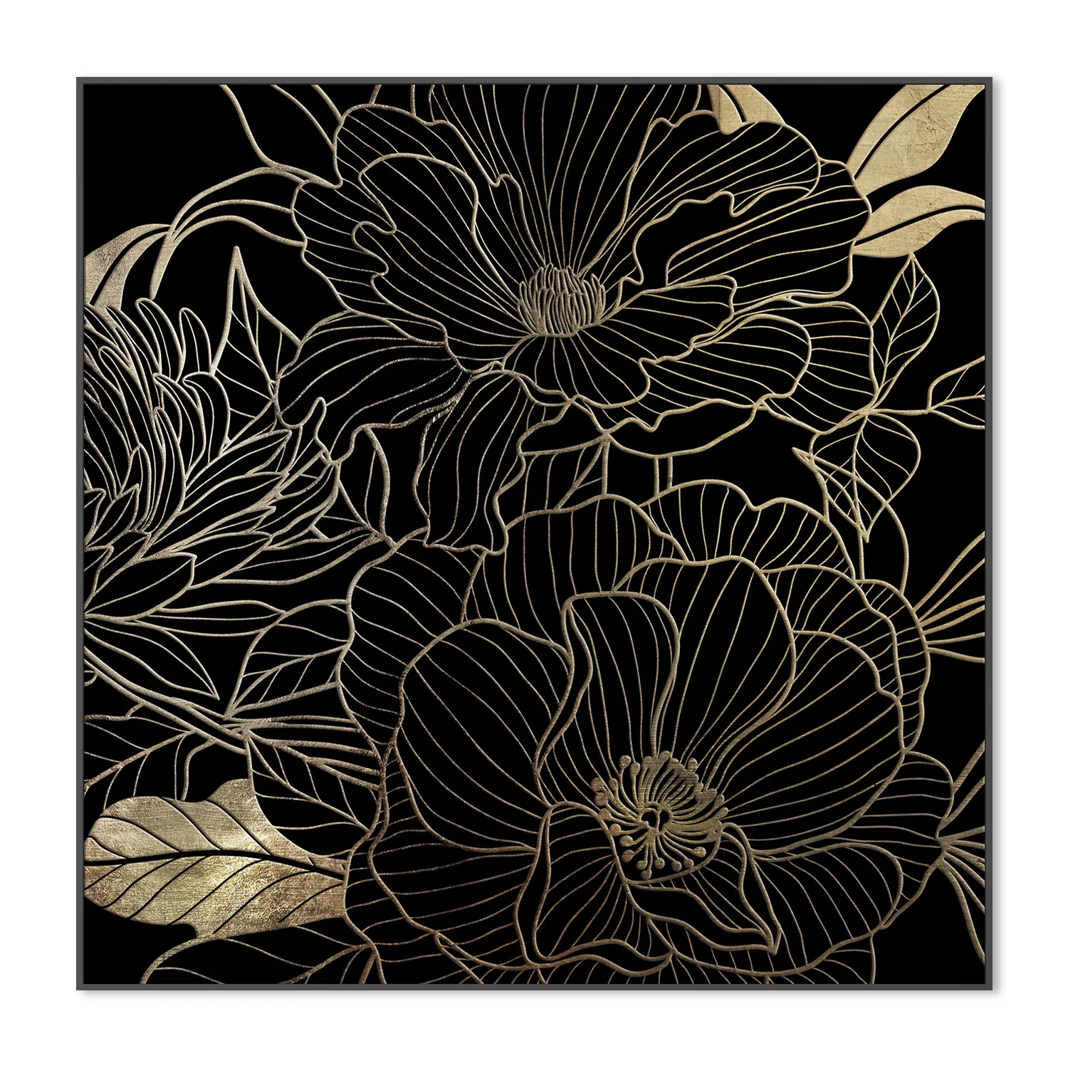 Floral Golden Garden - Image 3