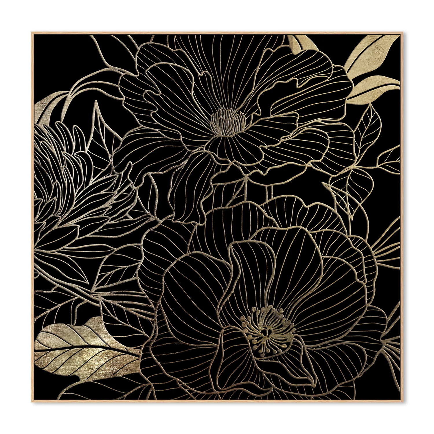 Floral Golden Garden - Image 4