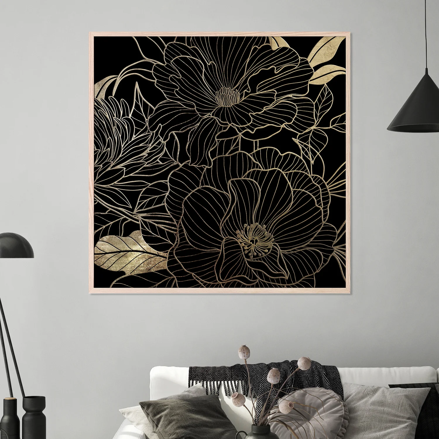 Floral Golden Garden - Image 7