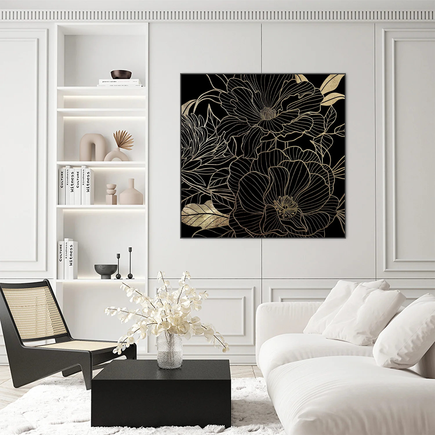 Floral Golden Garden - Image 9