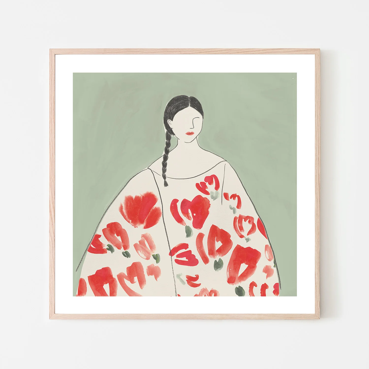 Floral Woman, Style A - Image 6