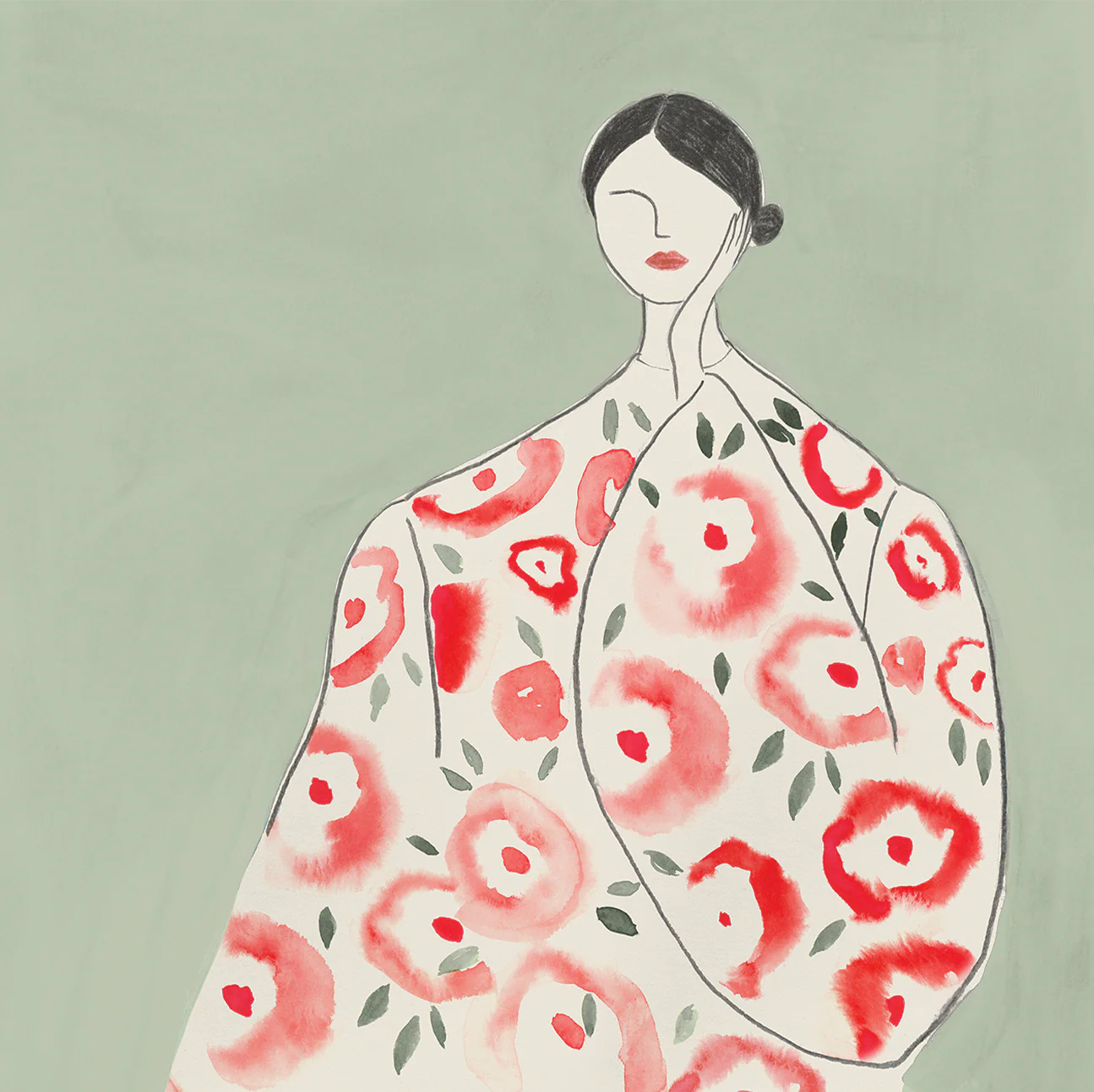 Floral Woman, Style B
