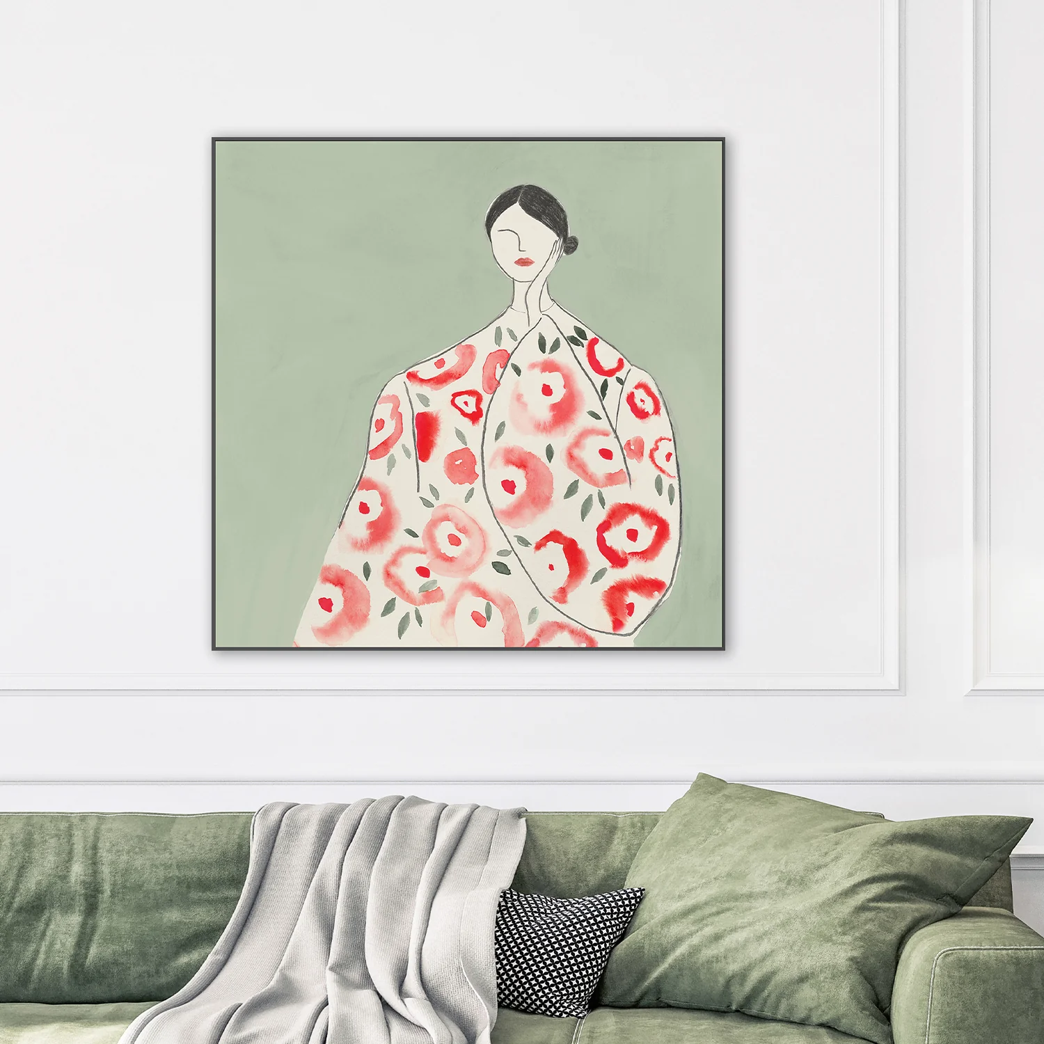 Floral Woman, Style B - Image 2