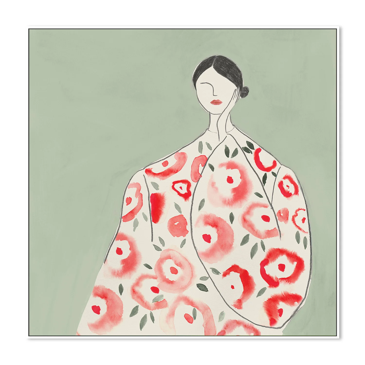 Floral Woman, Style B - Image 5