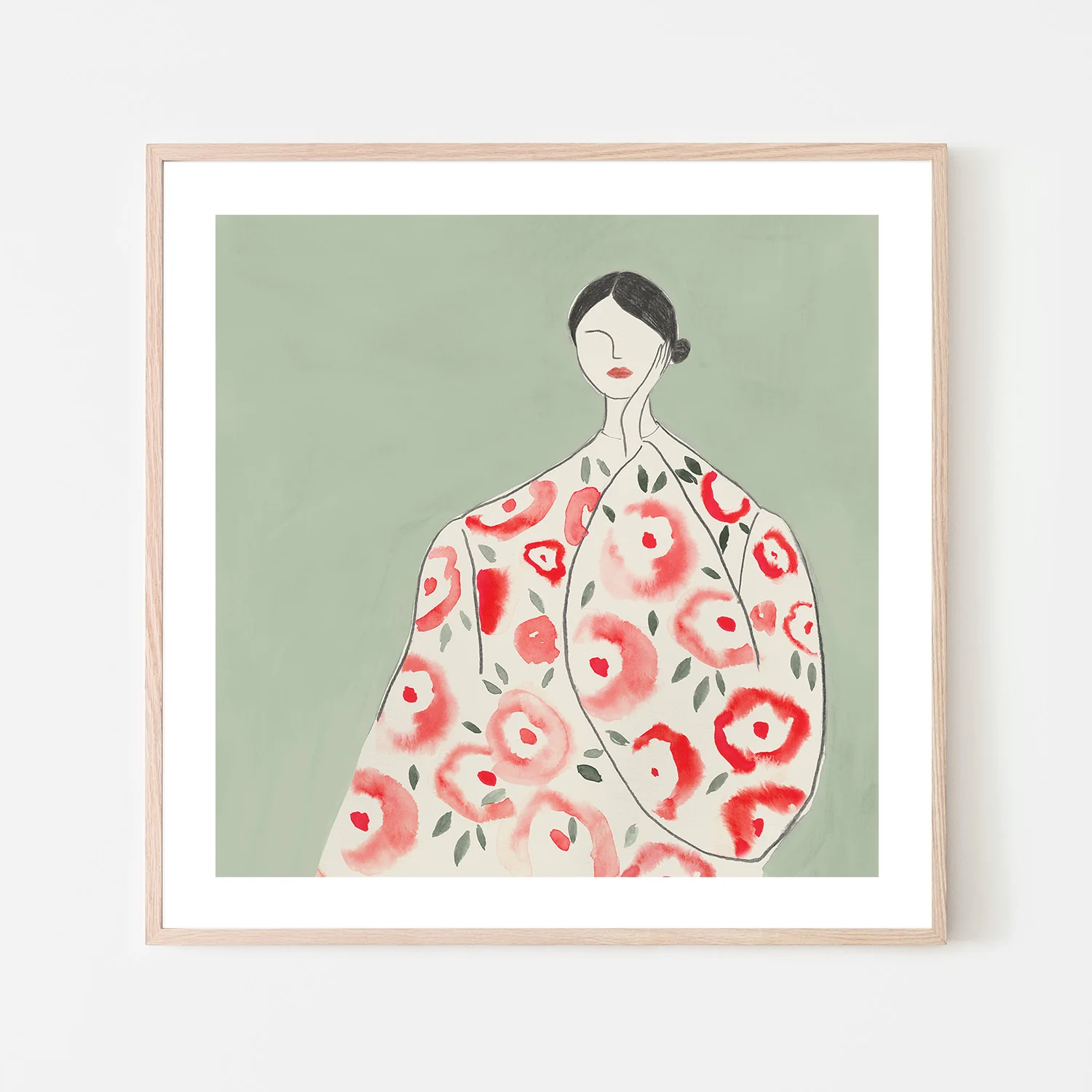 Floral Woman, Style B - Image 6