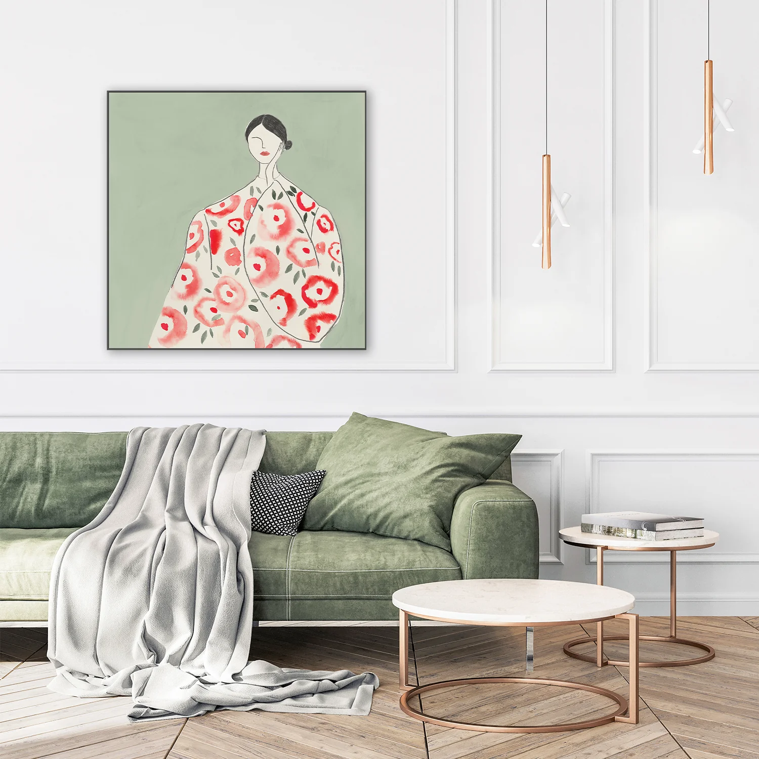 Floral Woman, Style B - Image 7