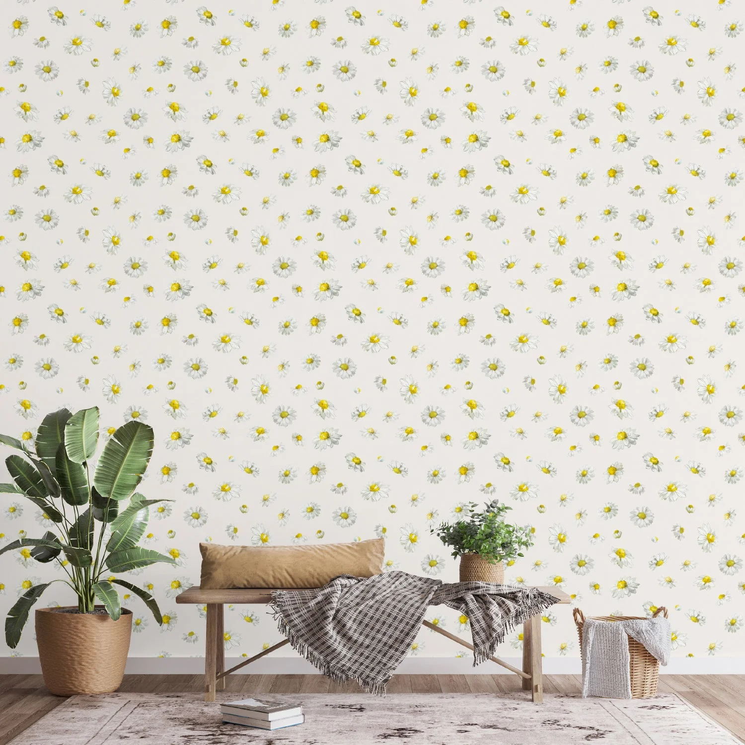 Floursack Herbs Pattern Style B, Wallpaper - Image 2