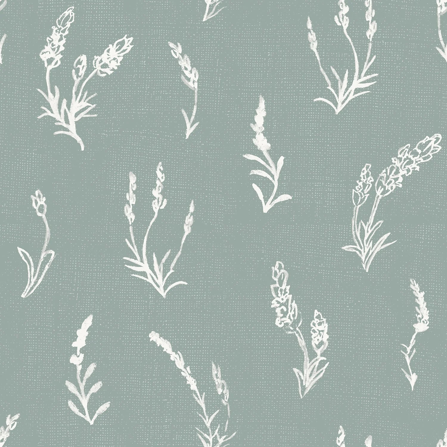 Sage Lavender Pattern, Wallpaper - Image 3