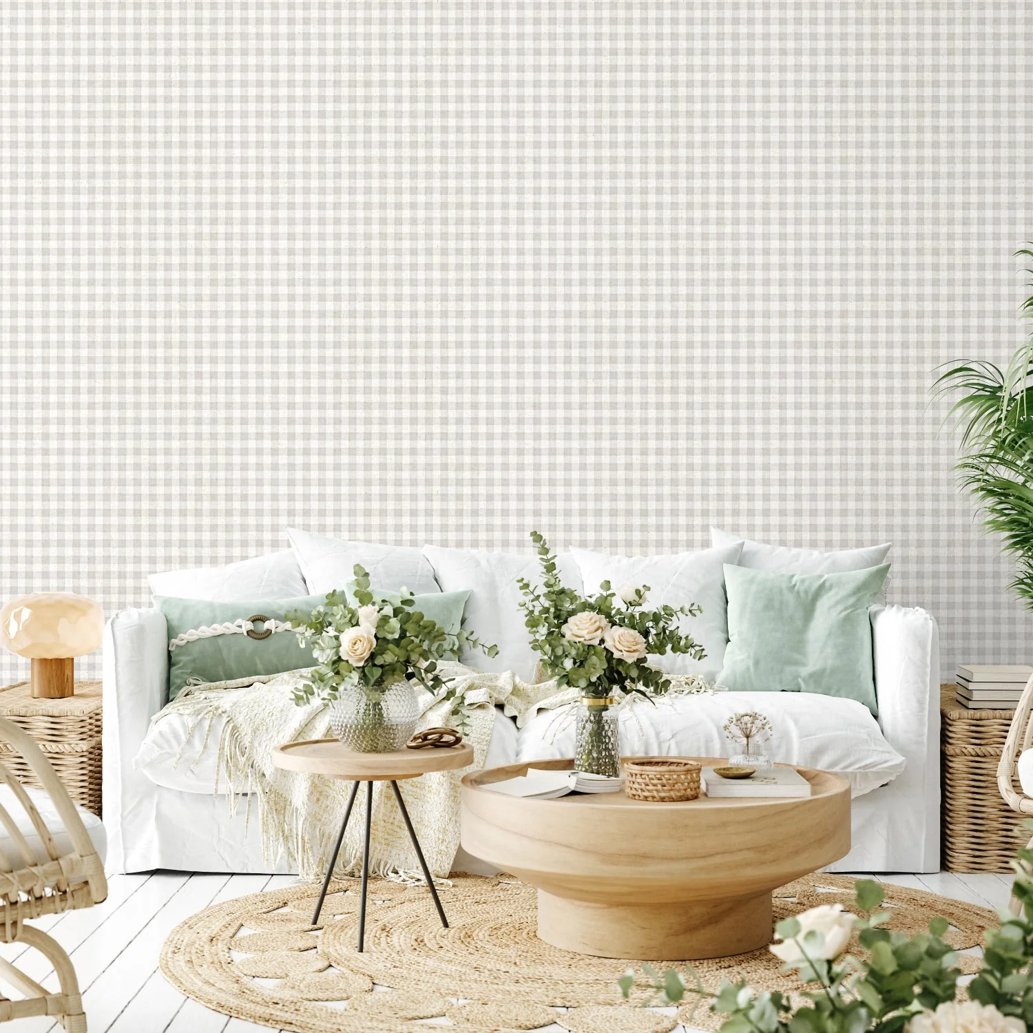 Floursack Lemon Pattern Style B, Wallpaper - Image 2