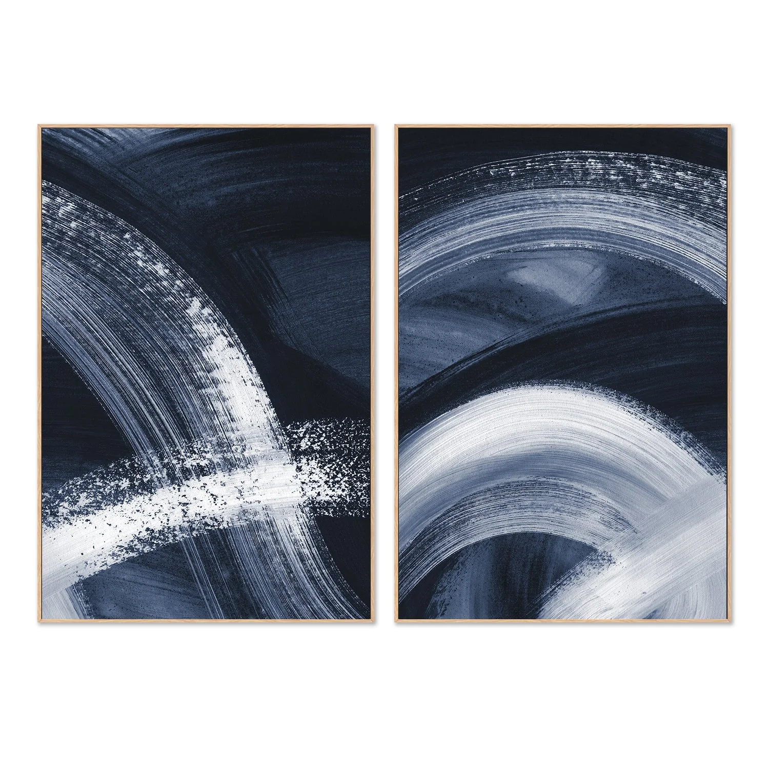 Flow States Navy, Style A & B, Set Of 2 - Image 4