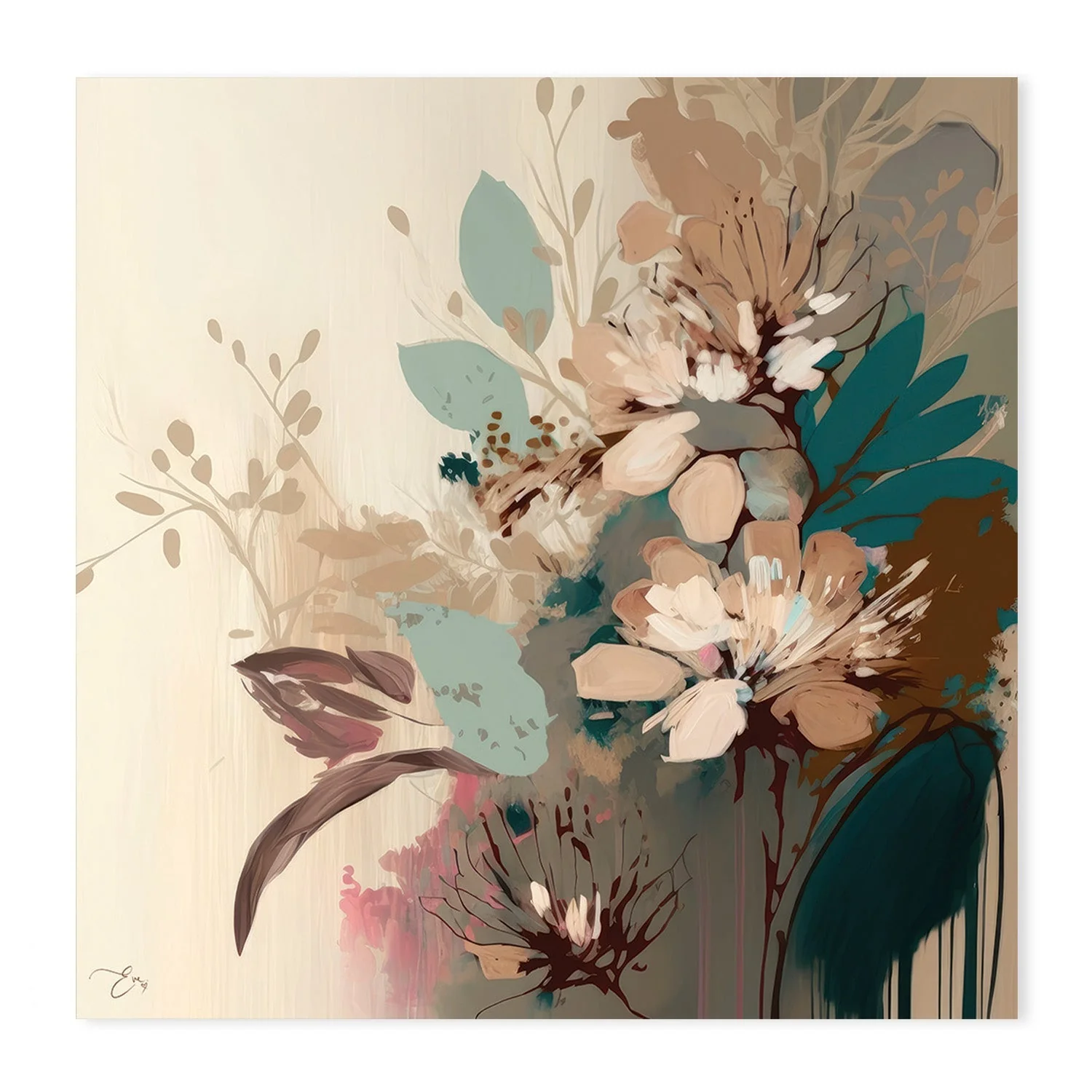 Flower Field, Style A & B, Set Of 2 - Image 8