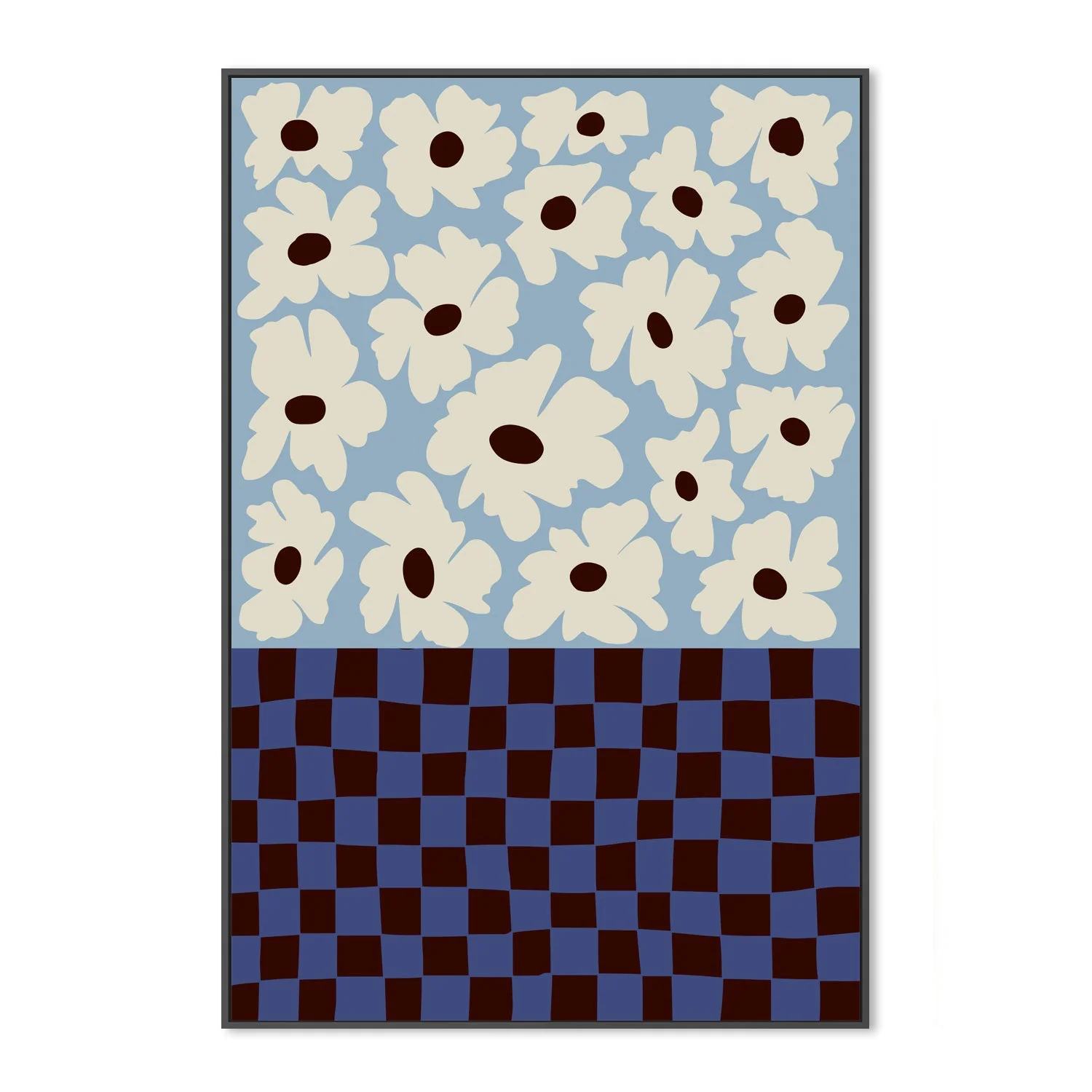 Flowers Checkerboard - Image 3