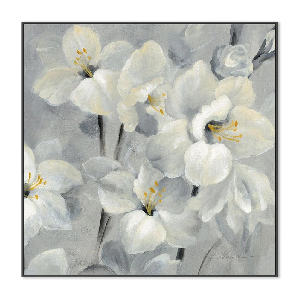 Flowers on Grey - Image 3