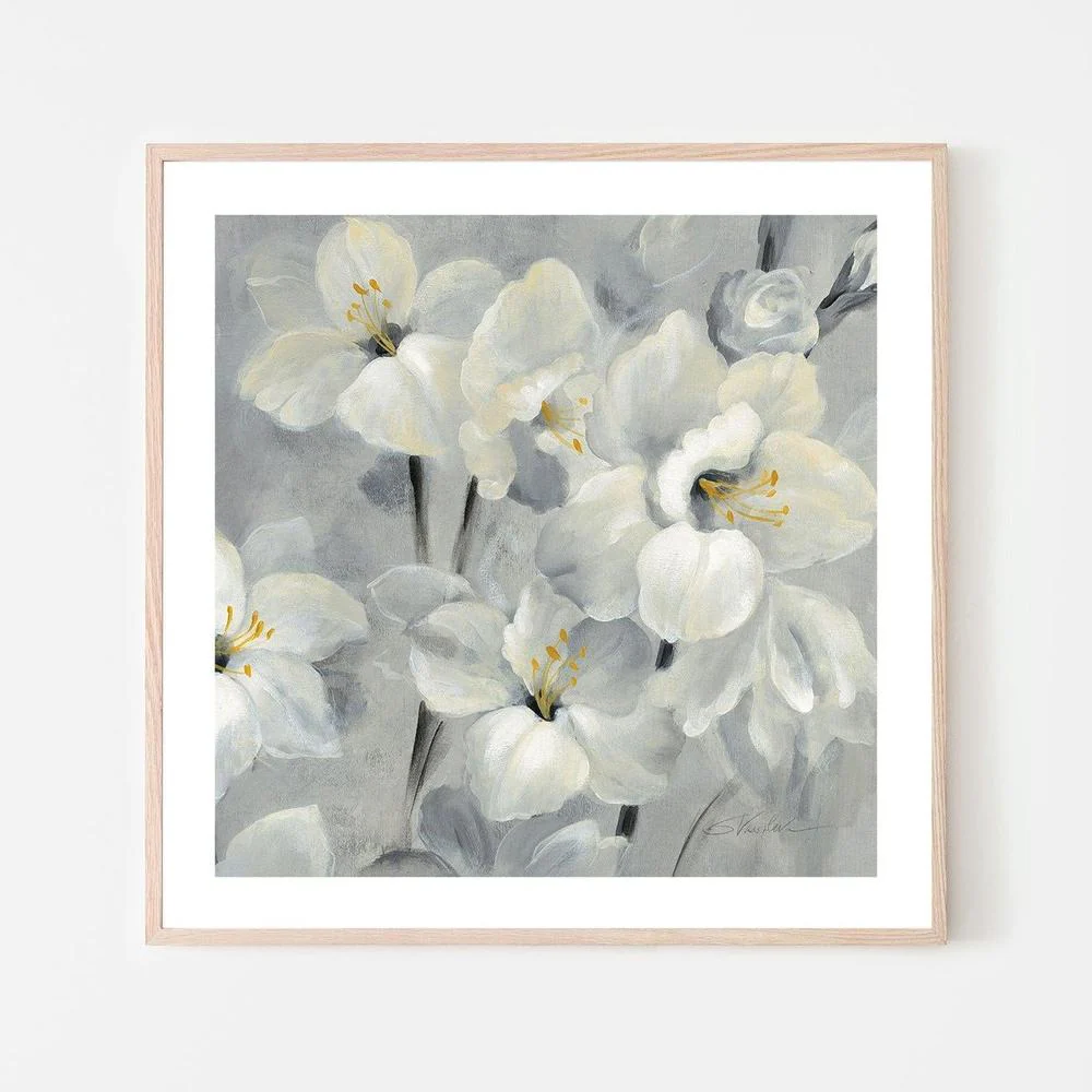 Flowers on Grey - Image 6