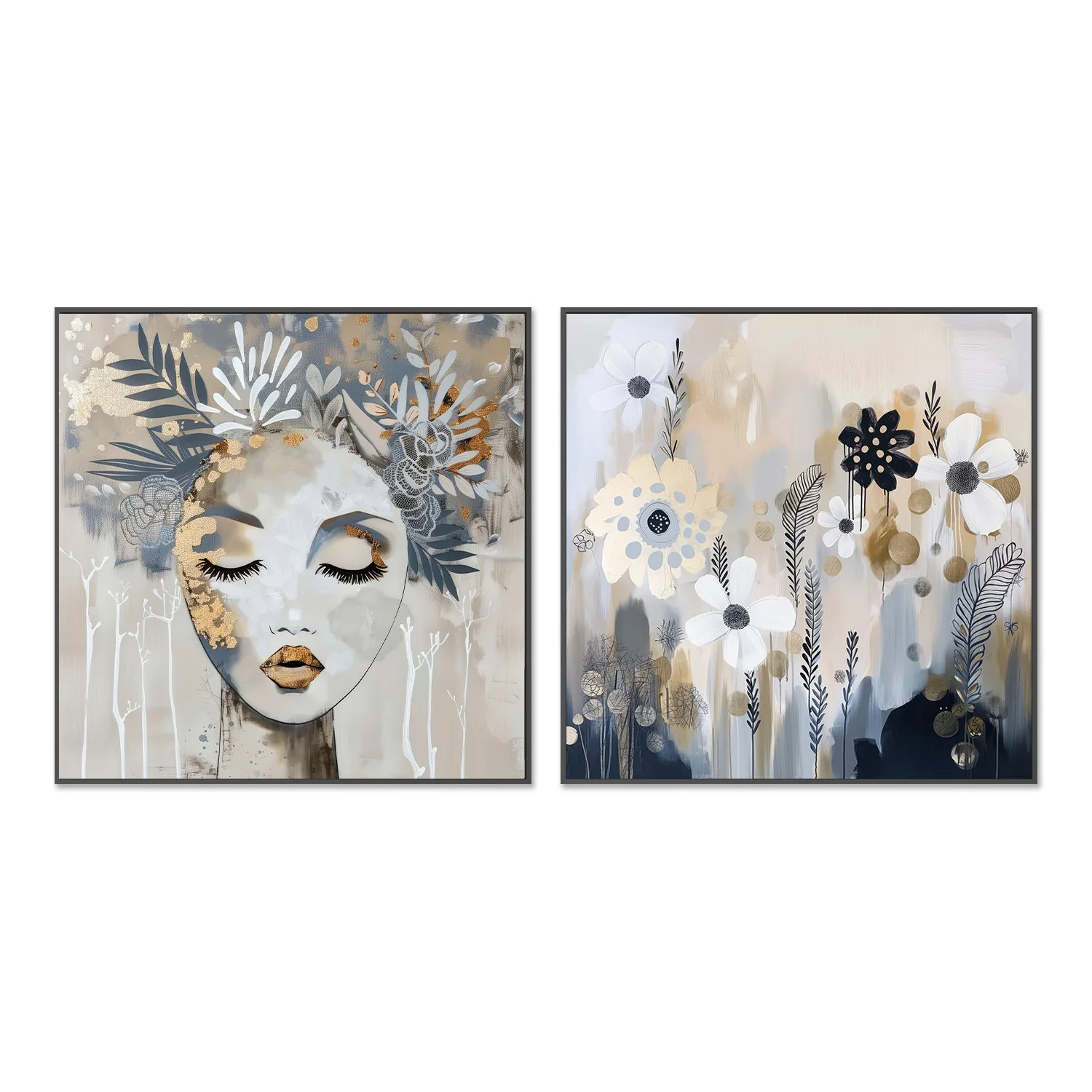 Fluer, Style A & B, Set Of 2 - Image 3