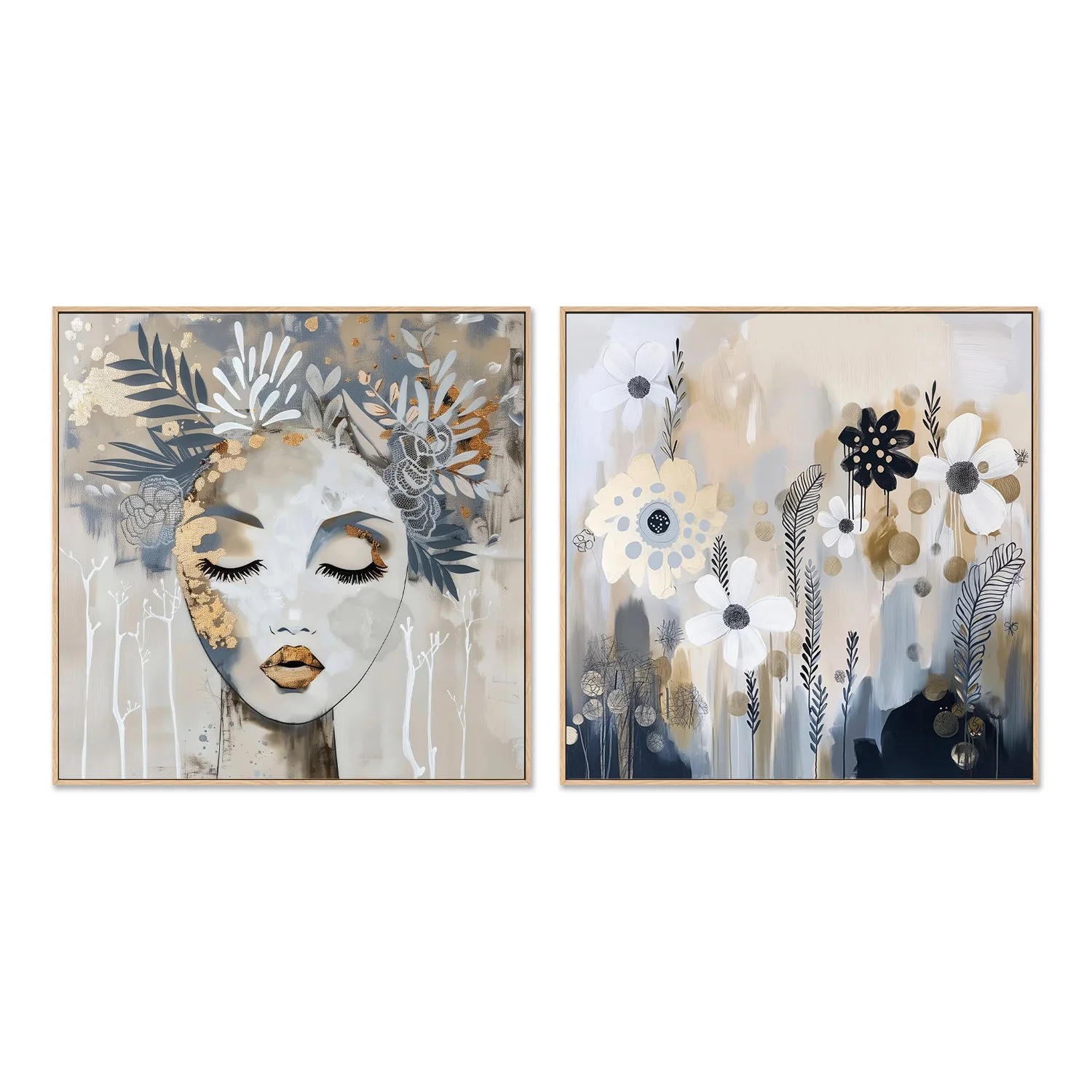 Fluer, Style A & B, Set Of 2 - Image 4