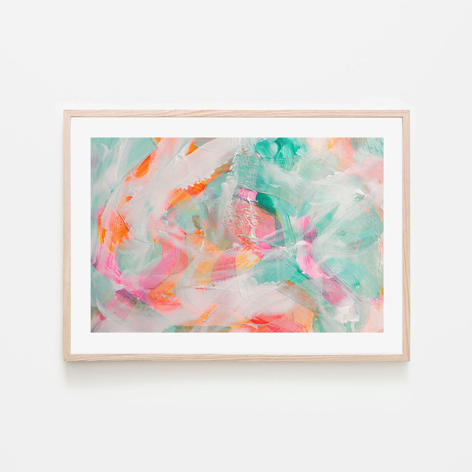 Fluoro Colours, Style A , Hand-Painted Canvas - Image 6