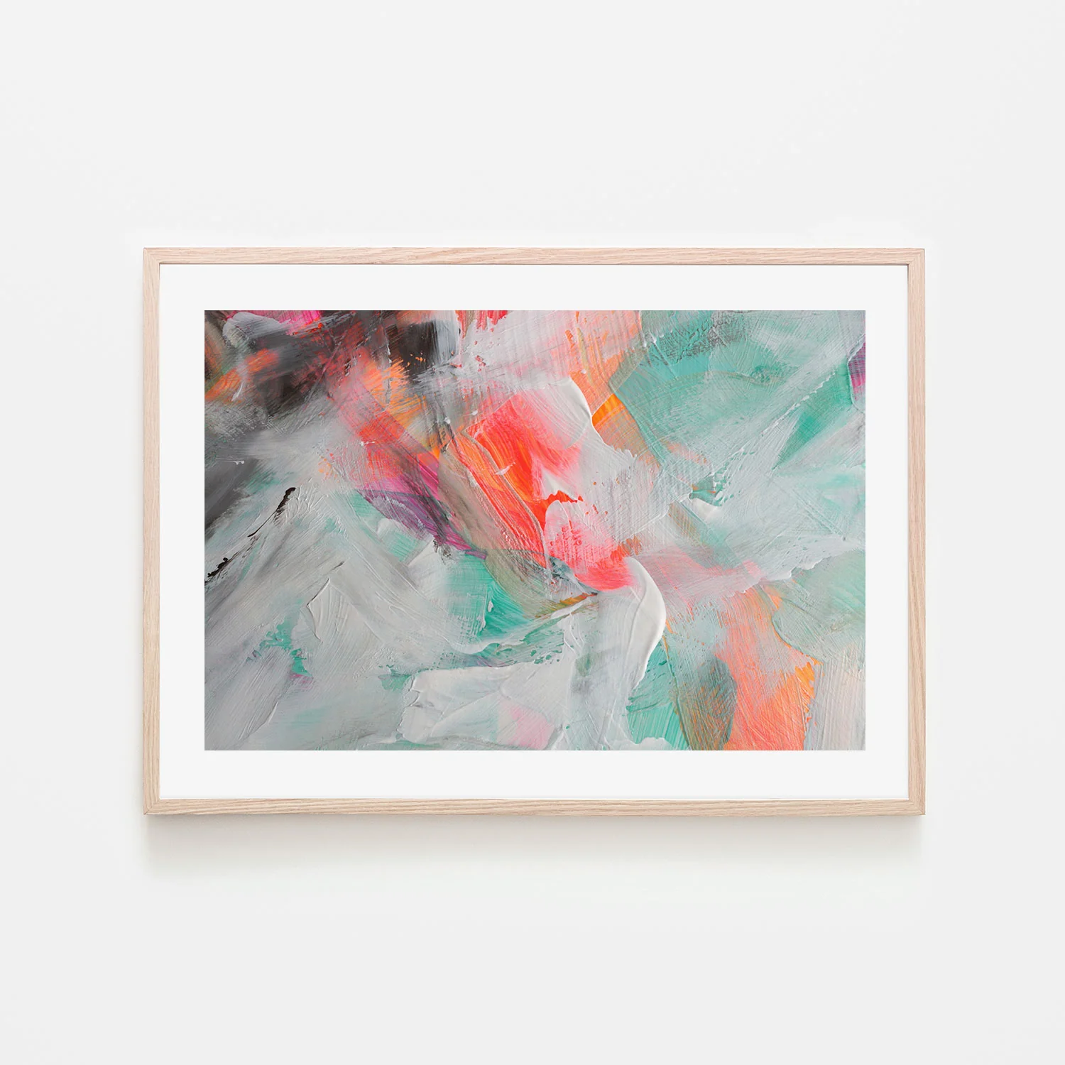 Fluro Colours, Style C , Hand-Painted Canvas - Image 6