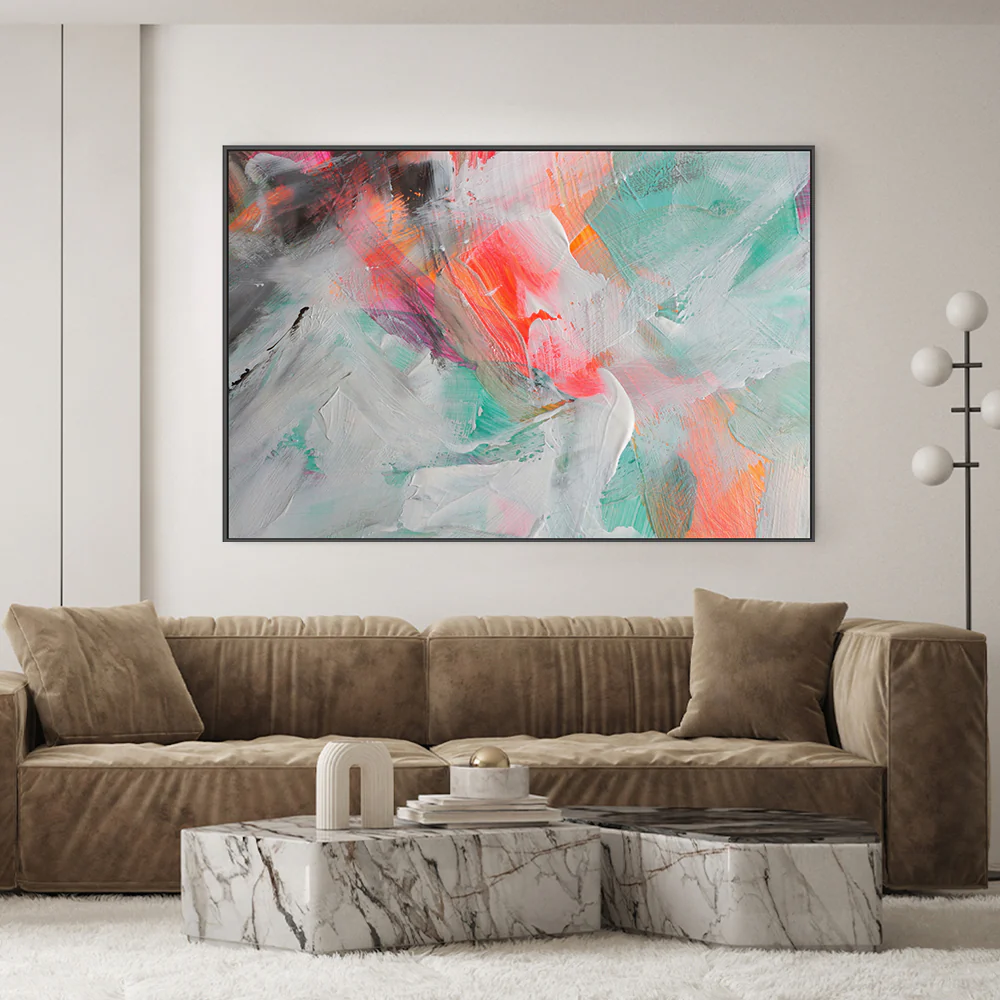 Fluro Colours, Style C , Hand-Painted Canvas - Image 7