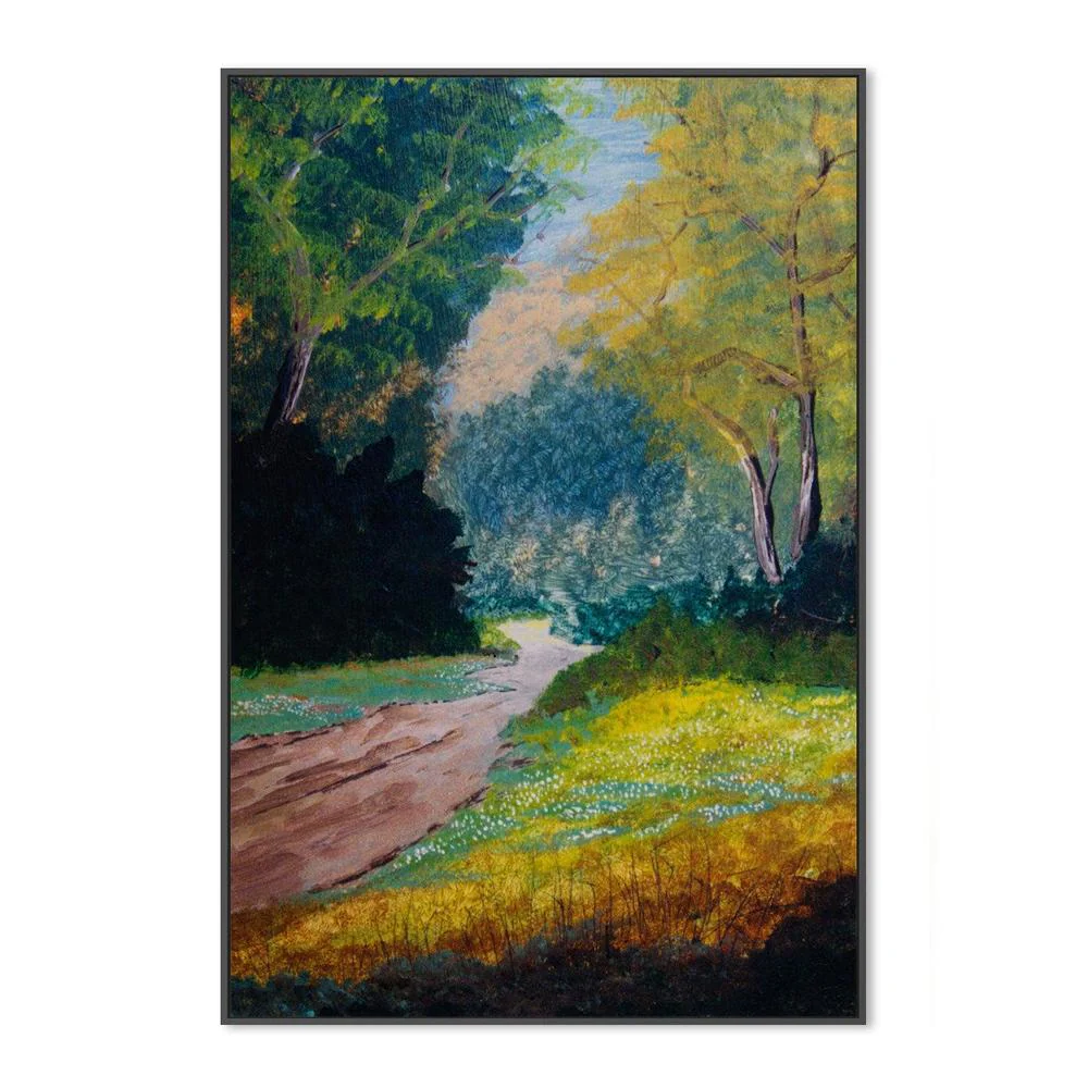 Follow The Path , Hand-painted Canvas - Image 3