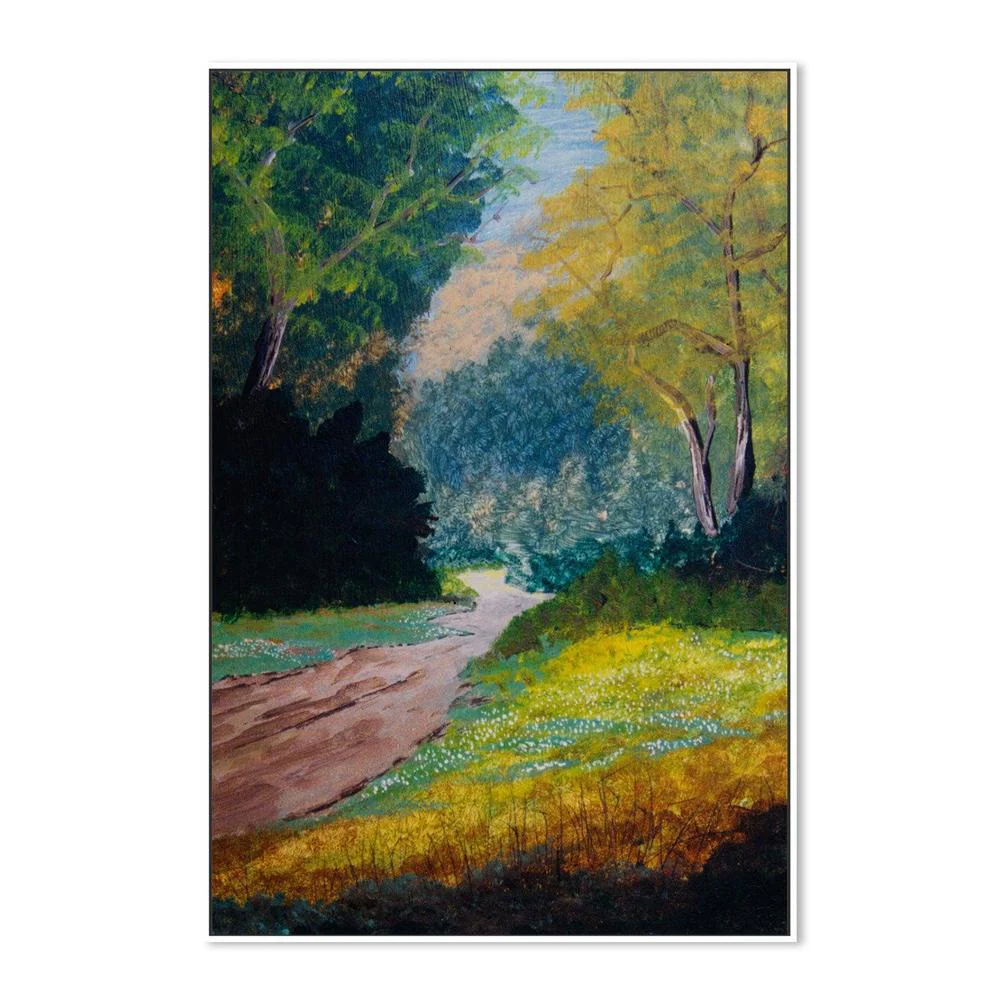 Follow The Path , Hand-painted Canvas - Image 6