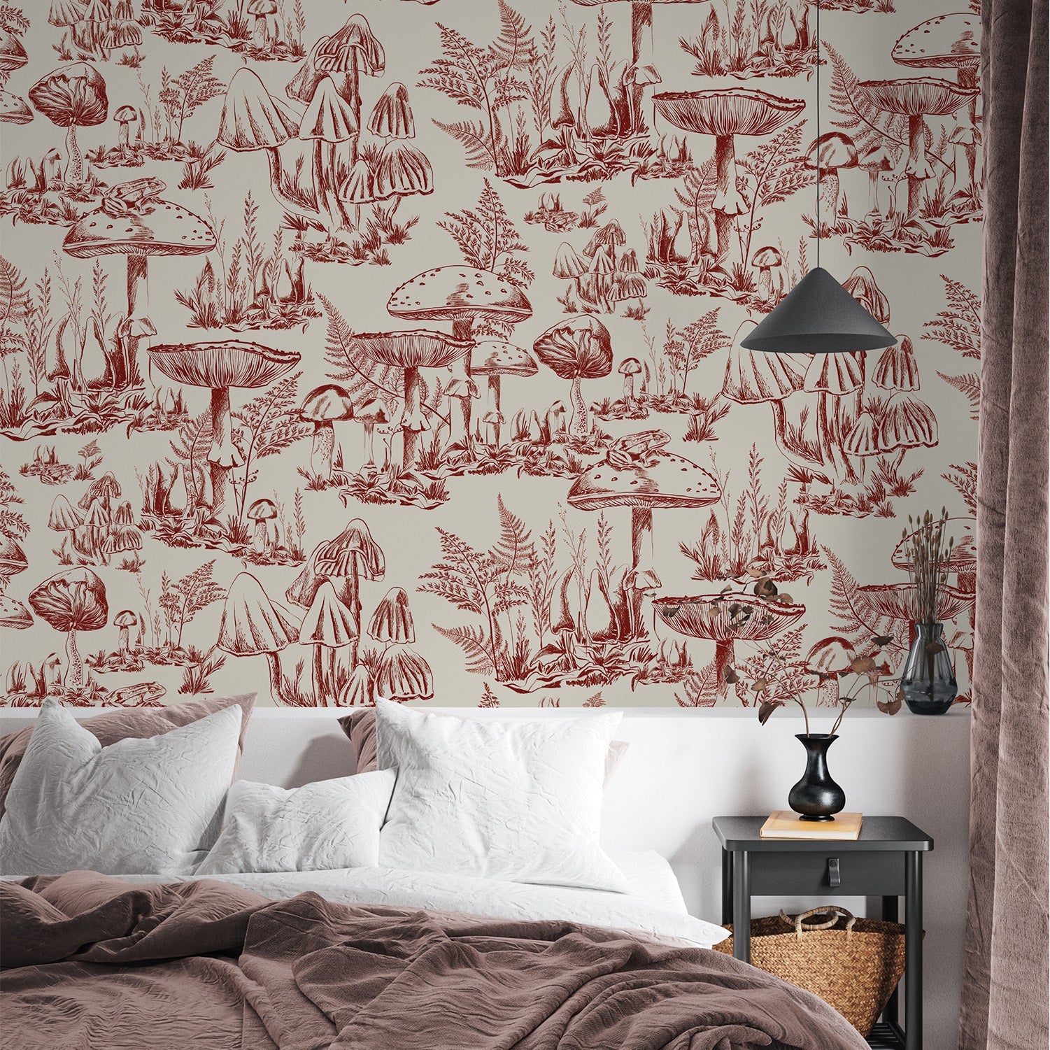 Forest Red, Wallpaper - Image 2