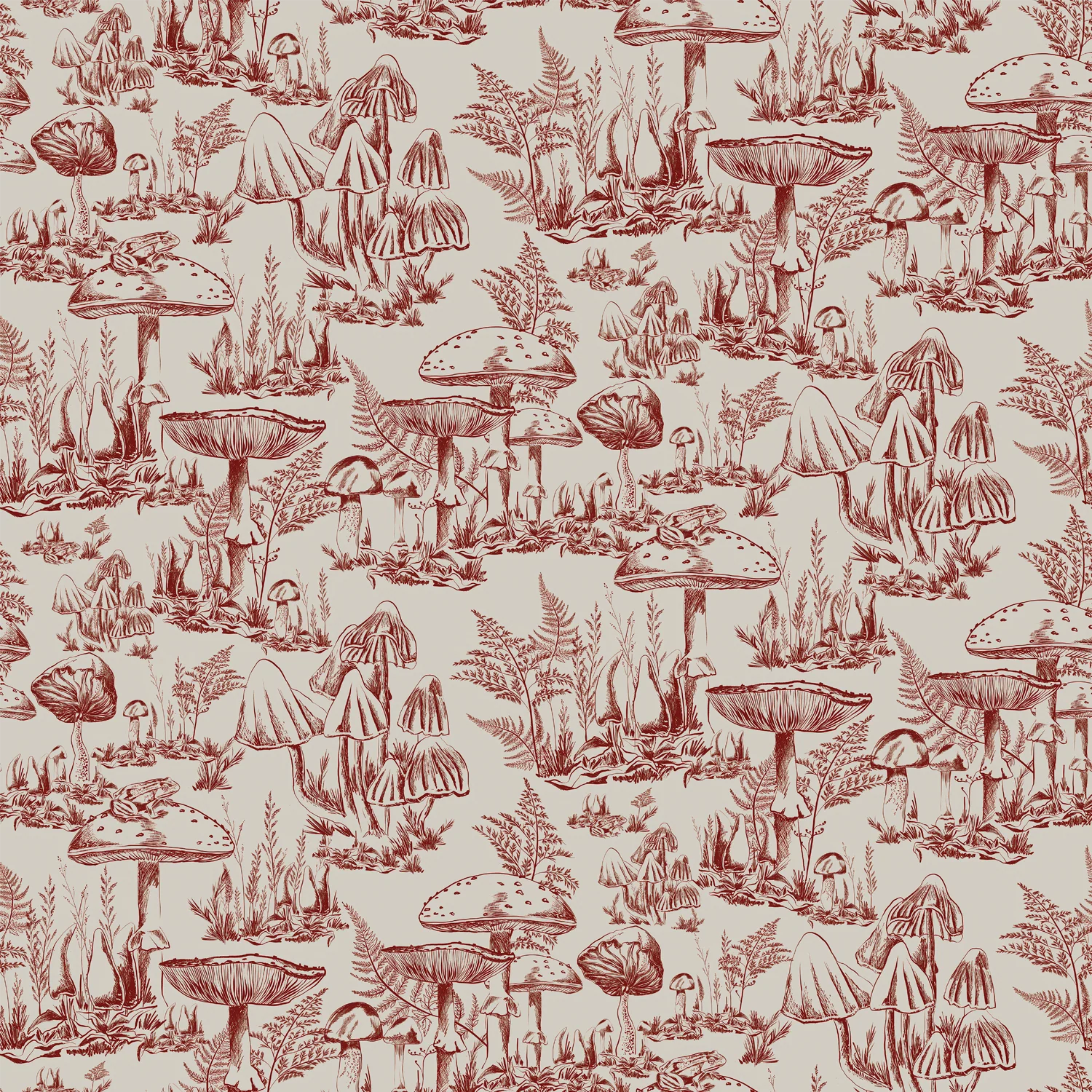Forest Red, Wallpaper - Image 3