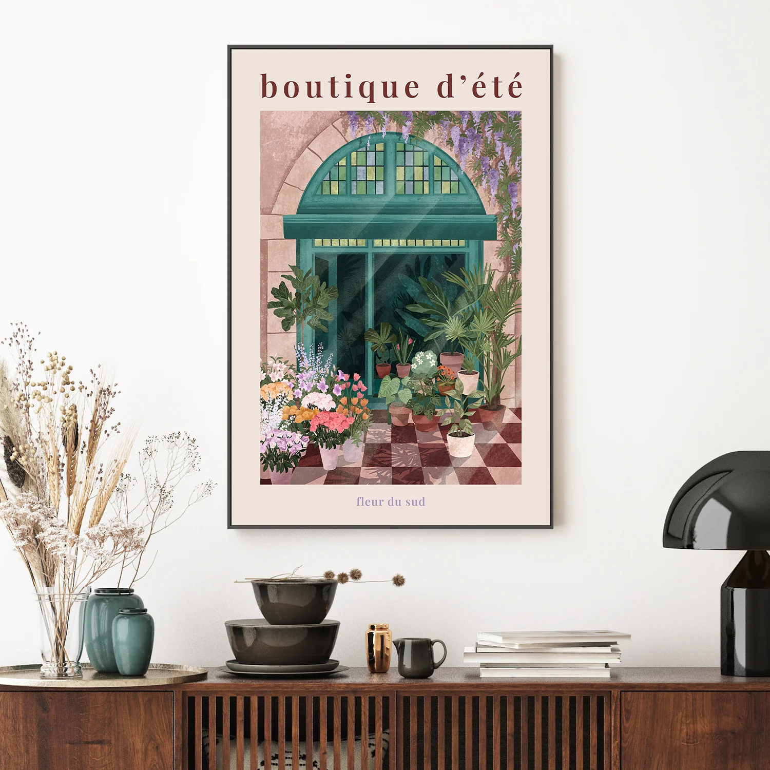 French Flowershop Poster - Image 2