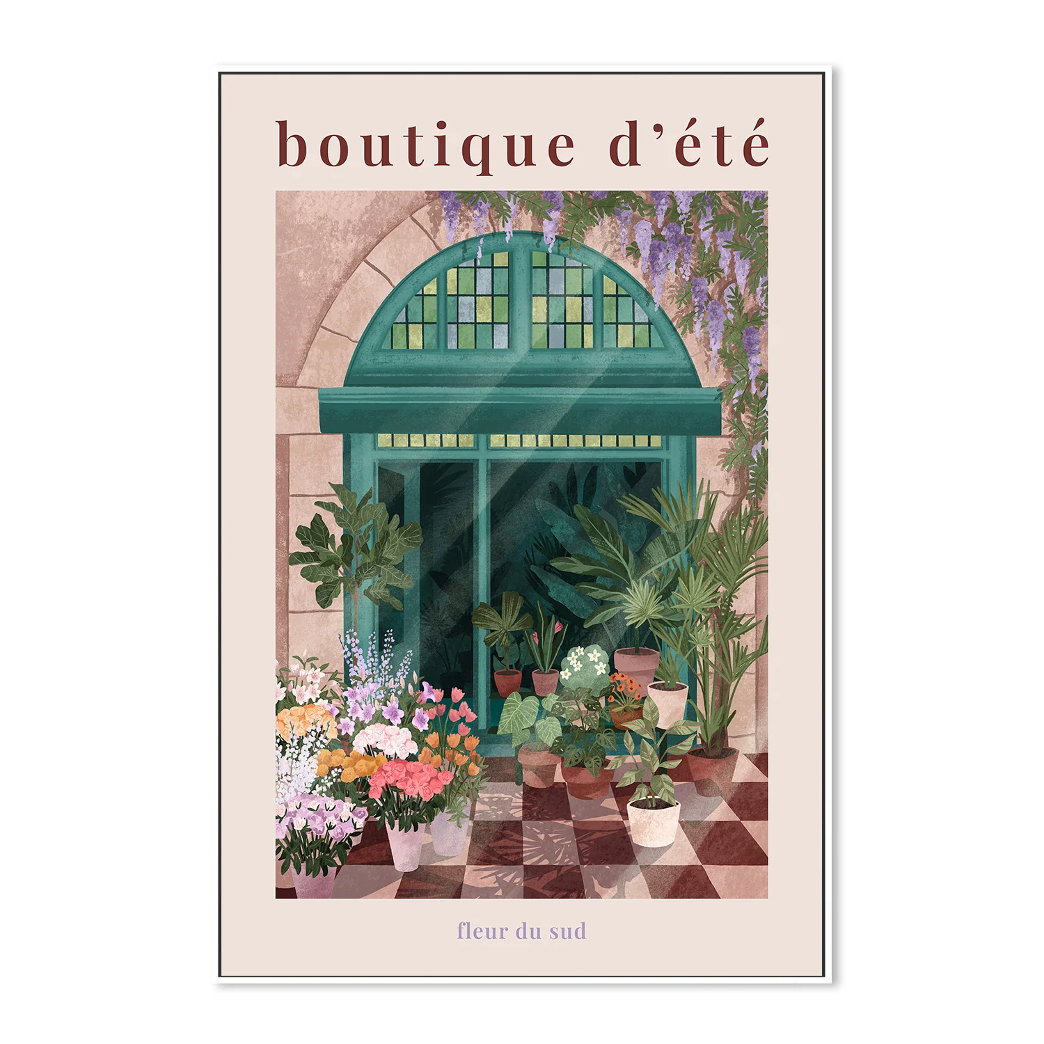 French Flowershop Poster - Image 5