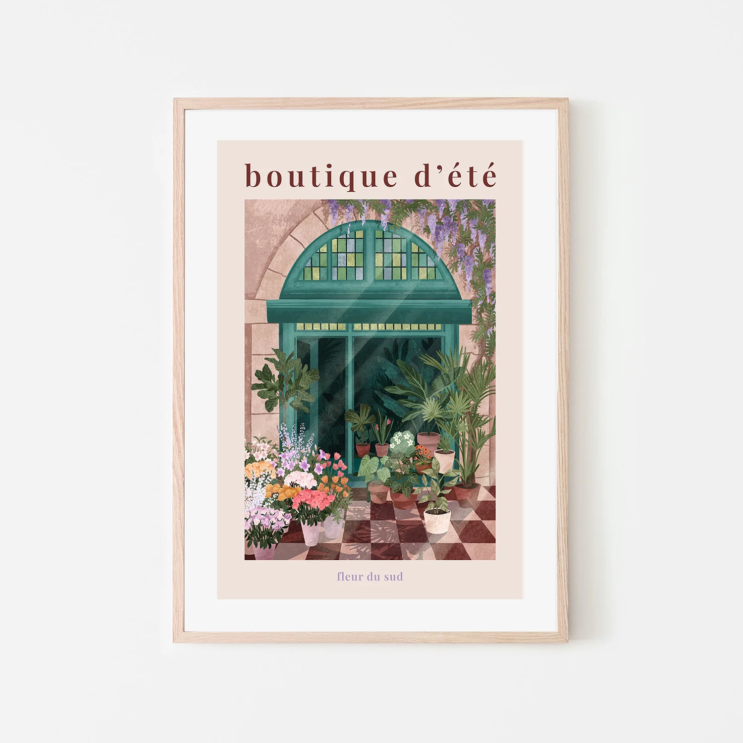 French Flowershop Poster - Image 6