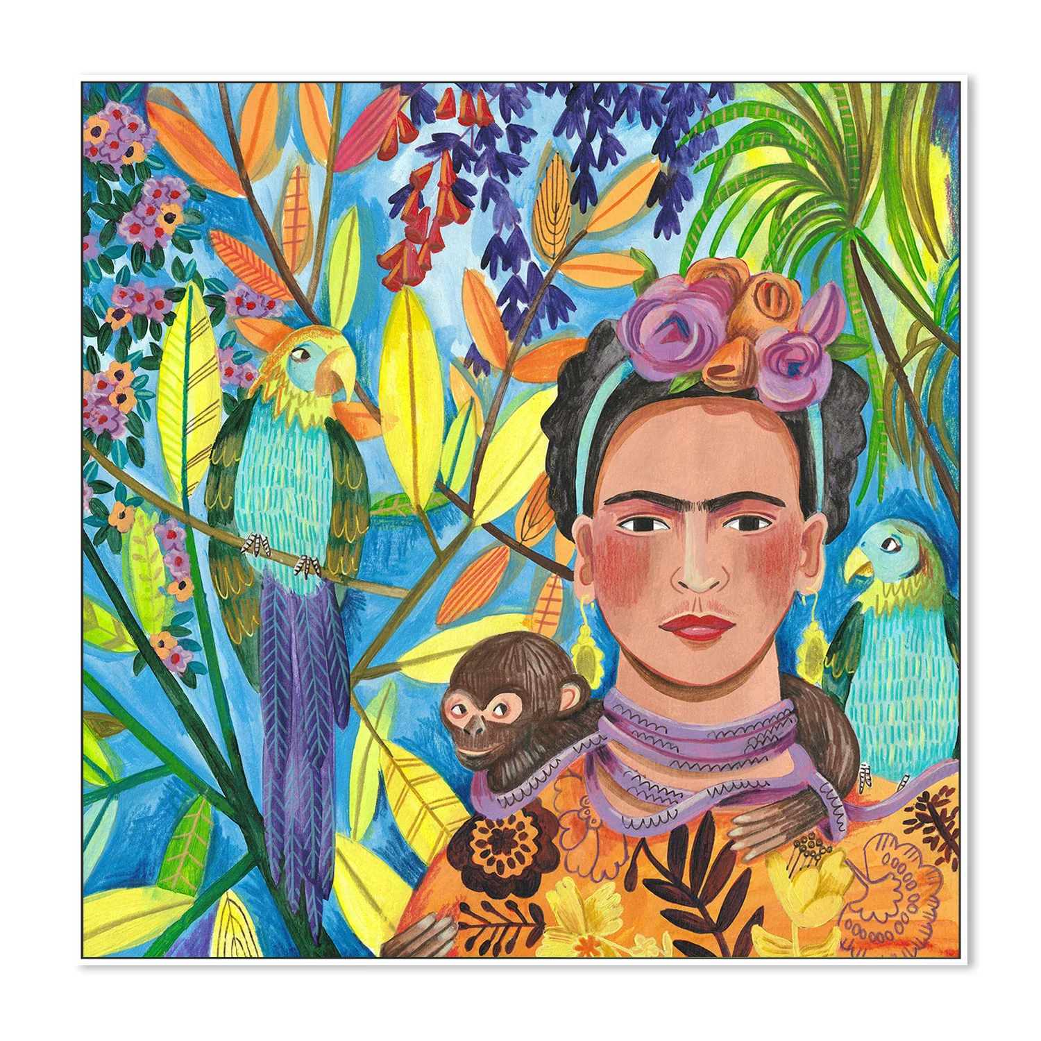 Frida and her parrots - Image 5