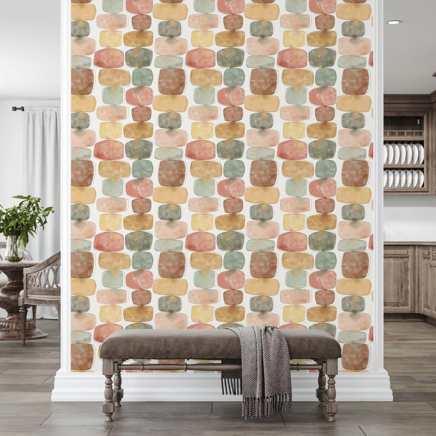 Full Bloom Pattern IV, Wallpaper - Image 2