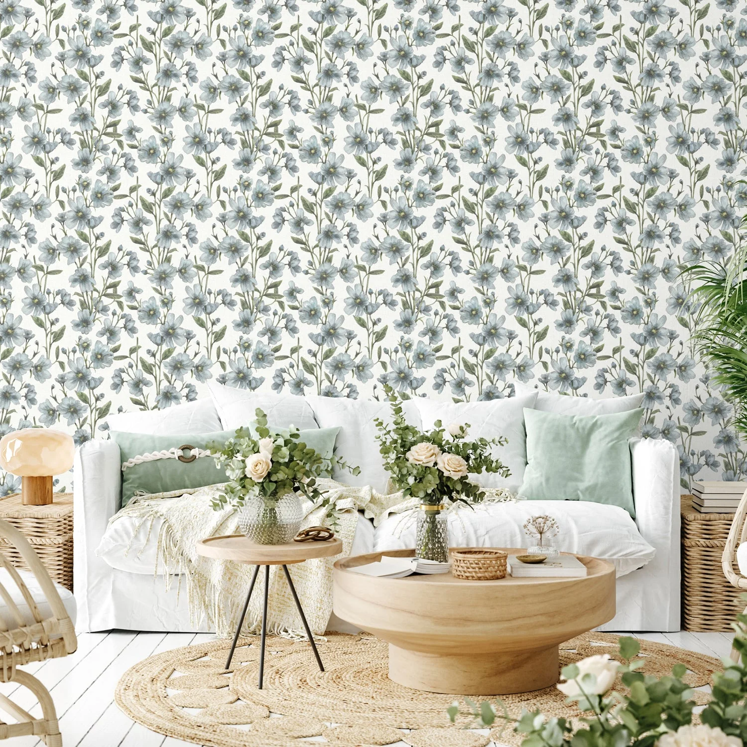 Garden Patch Pattern III, Style A, Wallpaper - Image 2