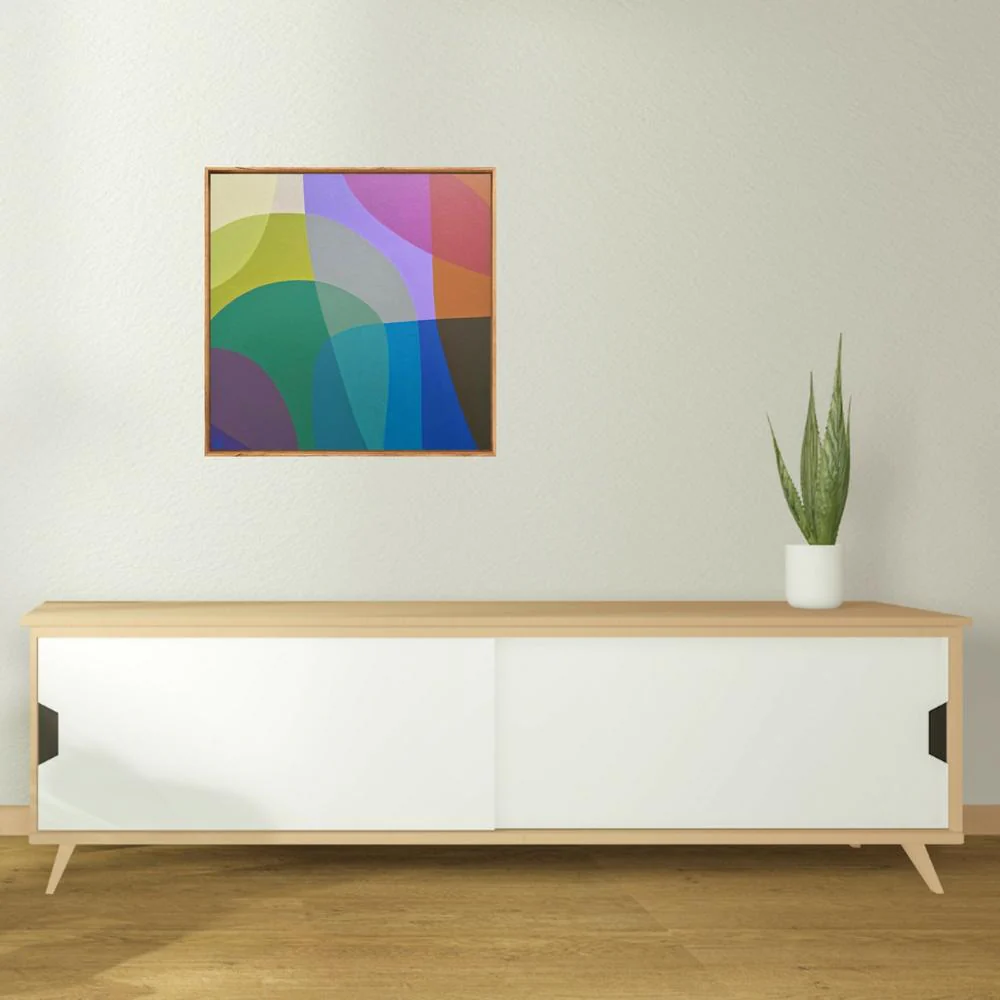 Garden View I , Original Artwork - Image 6