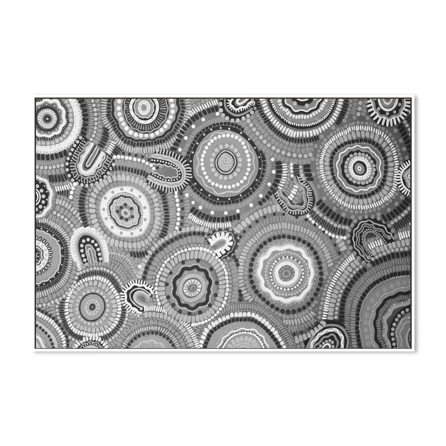 Gathering Bora Rings Among The Monochrome Hills - Image 5