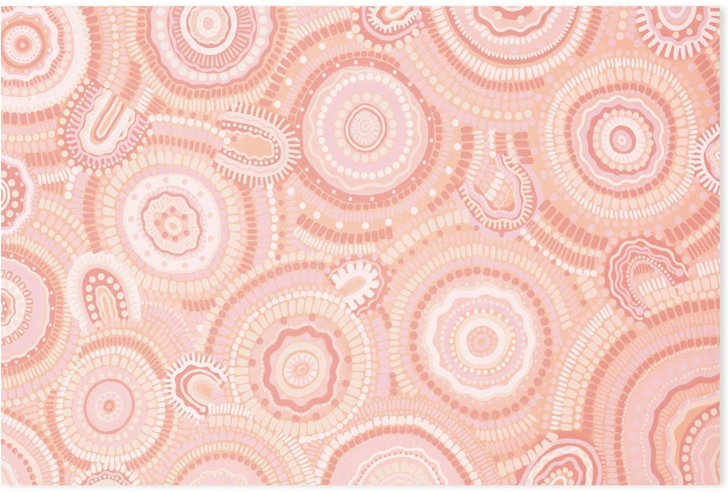 Gathering Bora Rings Among The Peachy Hills