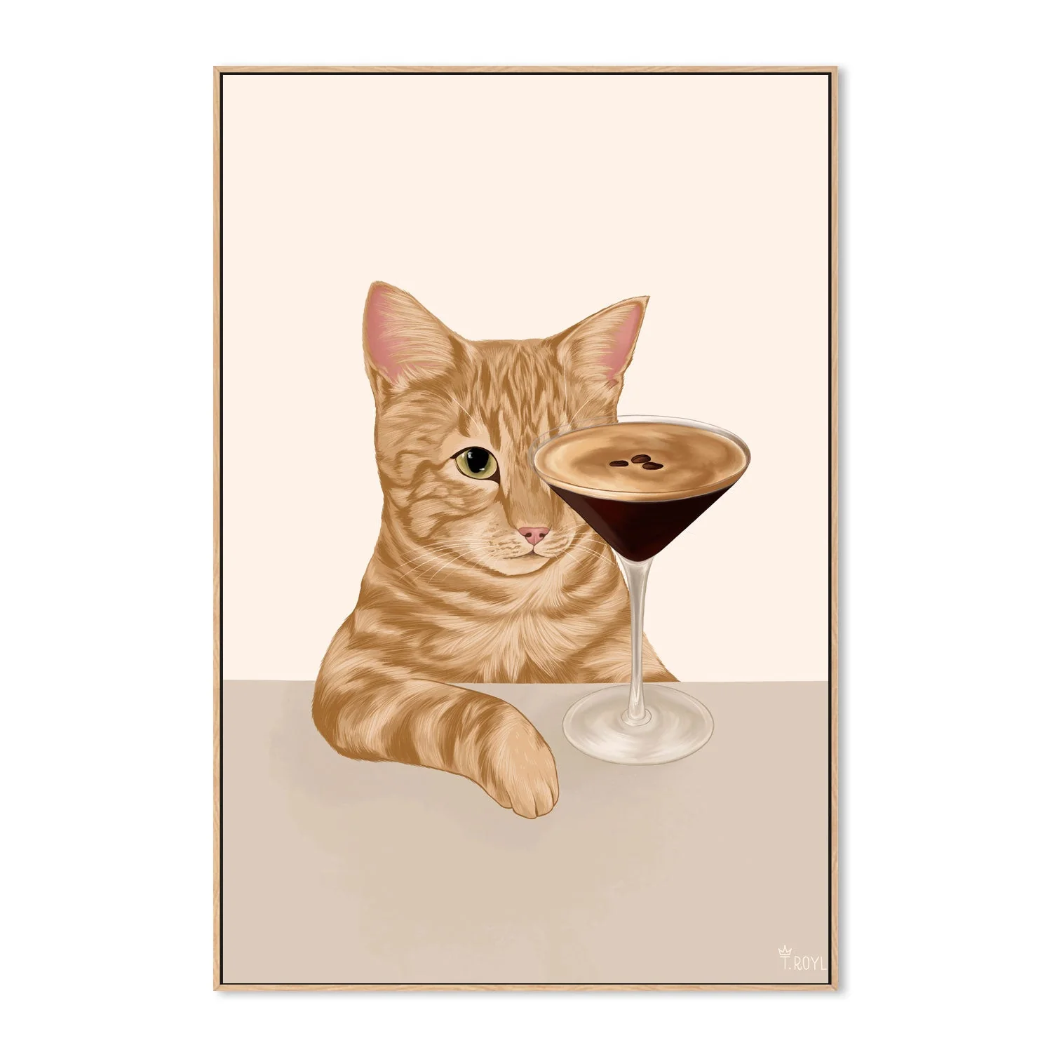 Ginger Cat with Espresso Martini Cocktail - Image 4