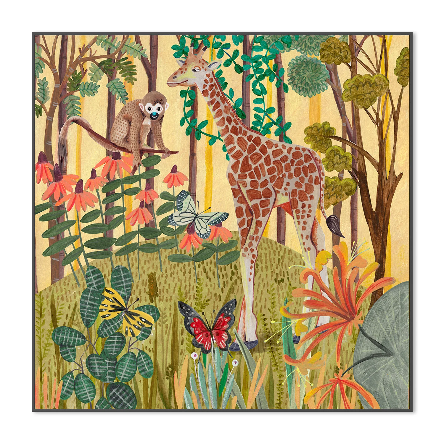 Giraffe in nature - Image 3