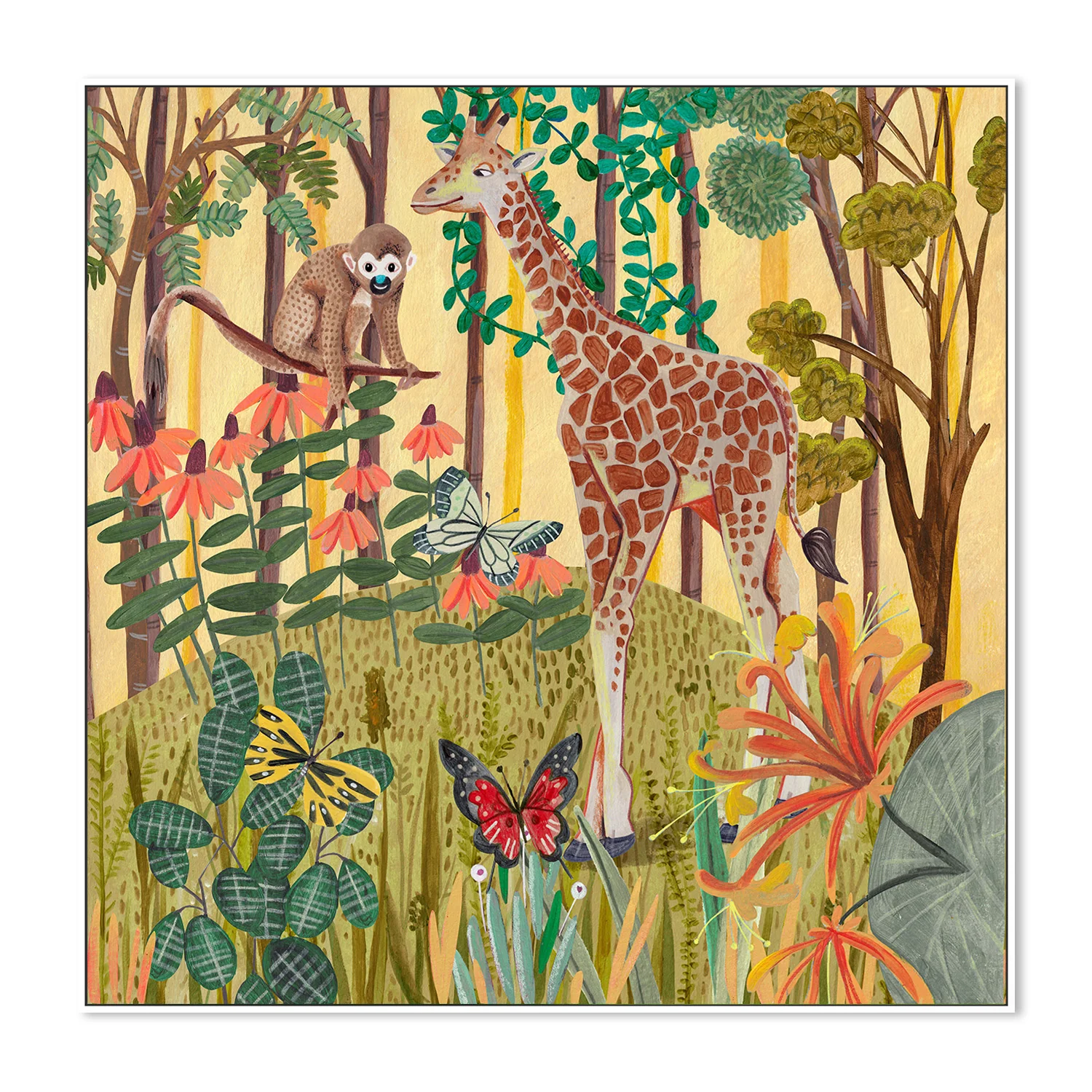 Giraffe in nature - Image 5