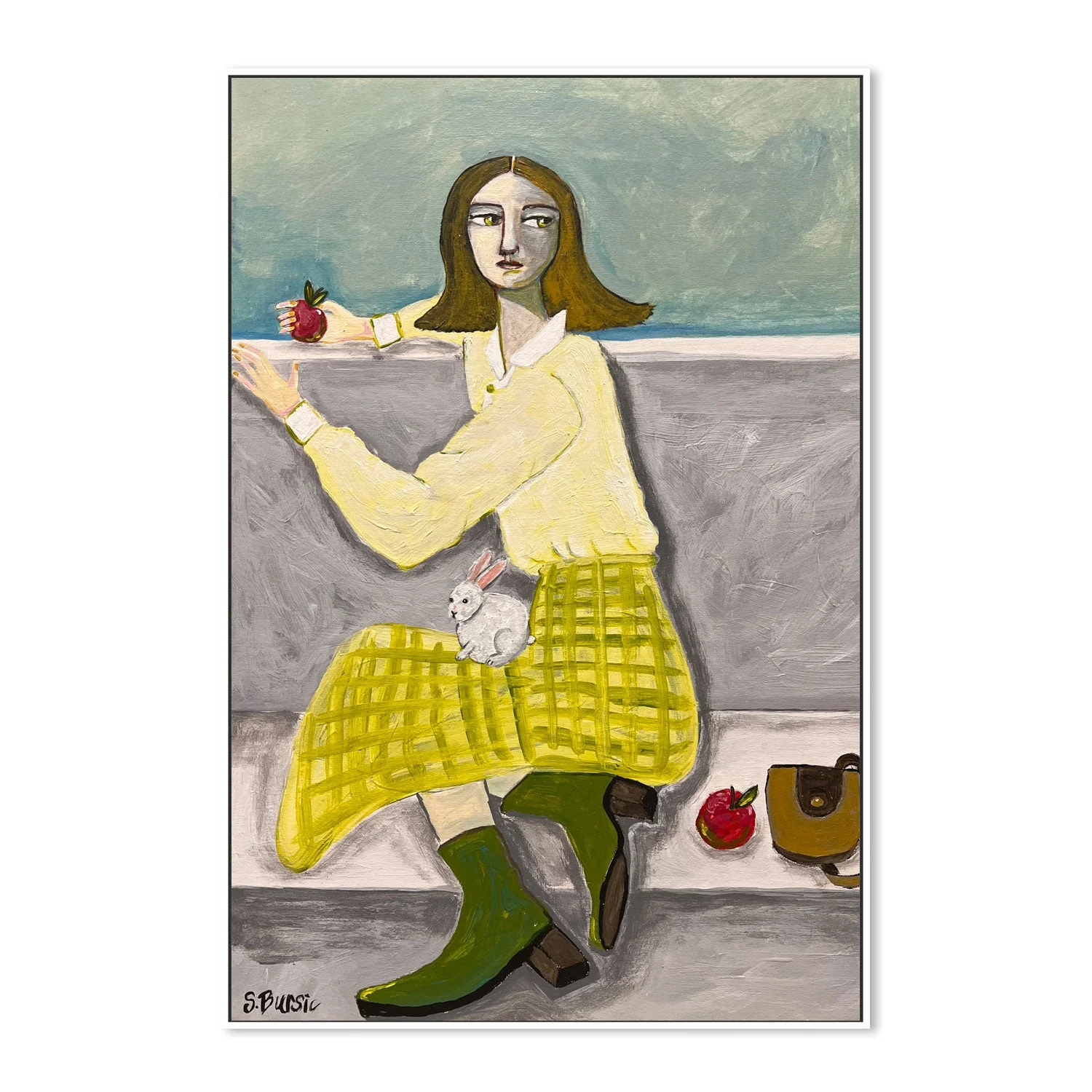 Girl And Her Rabbit - Image 5