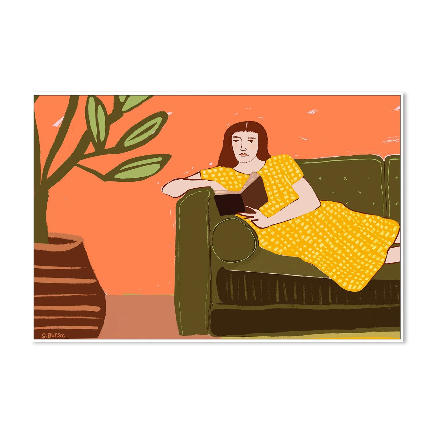Girl Reading - Image 5