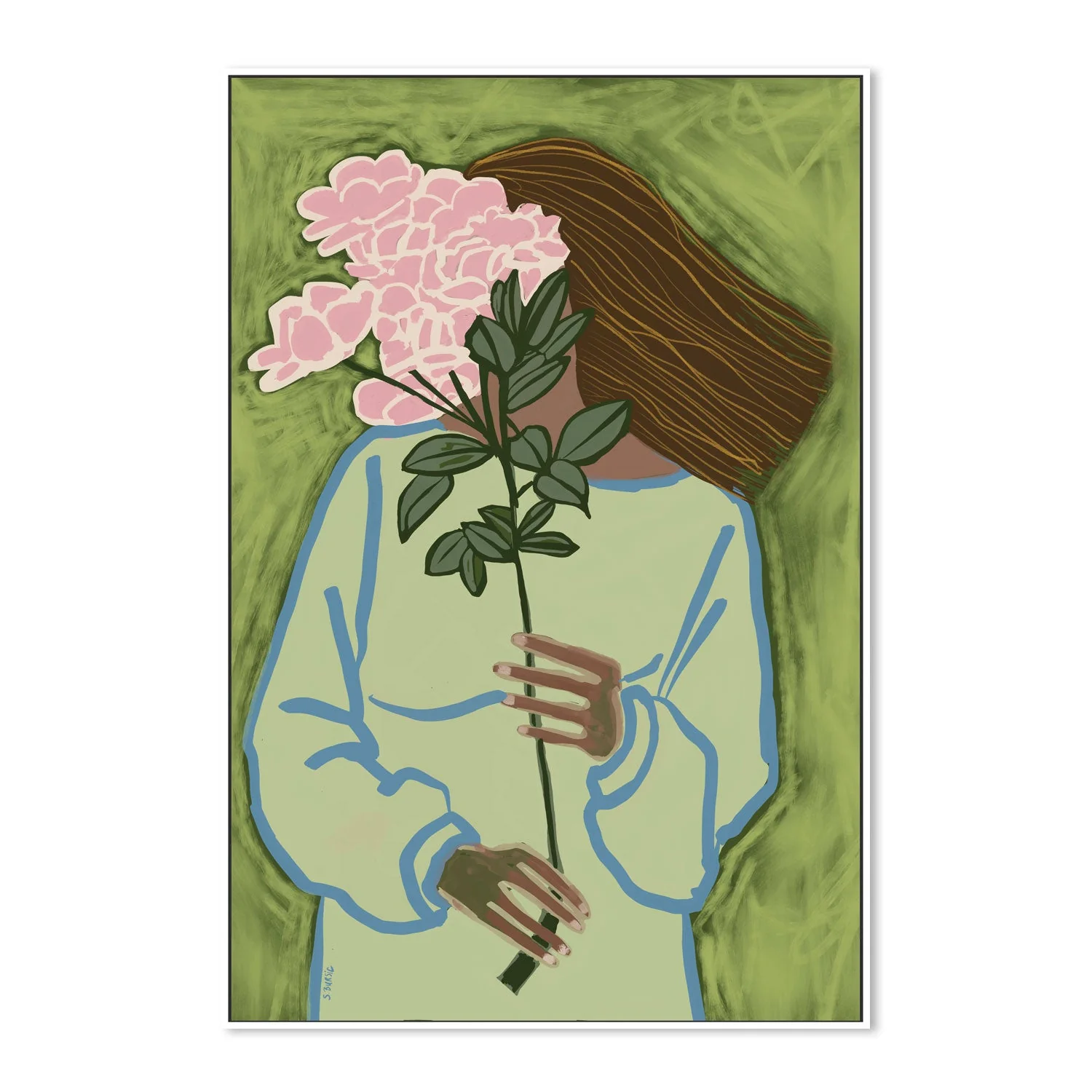 Girl With Flower - Image 5