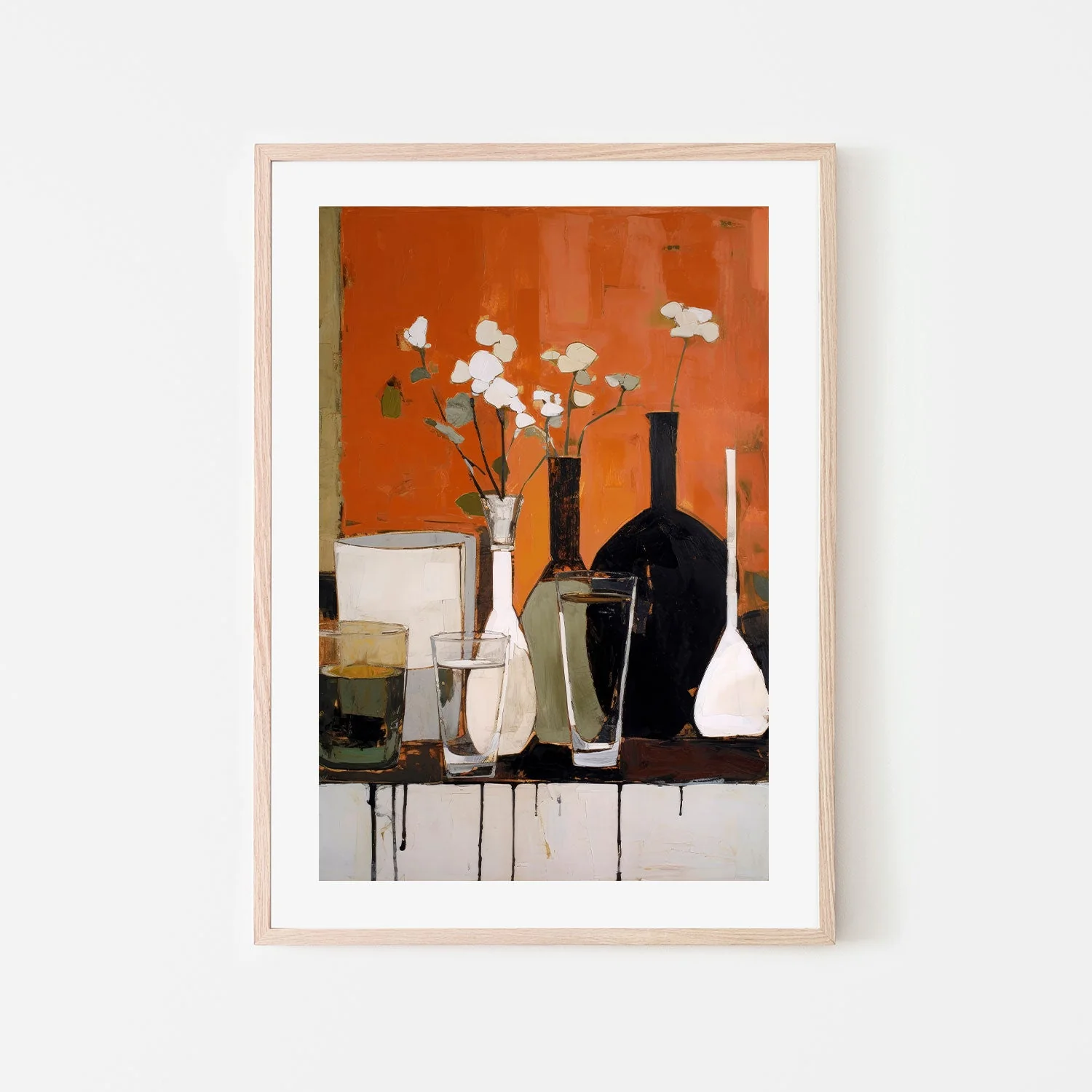 Glass Bottle Vases, Style B - Image 6
