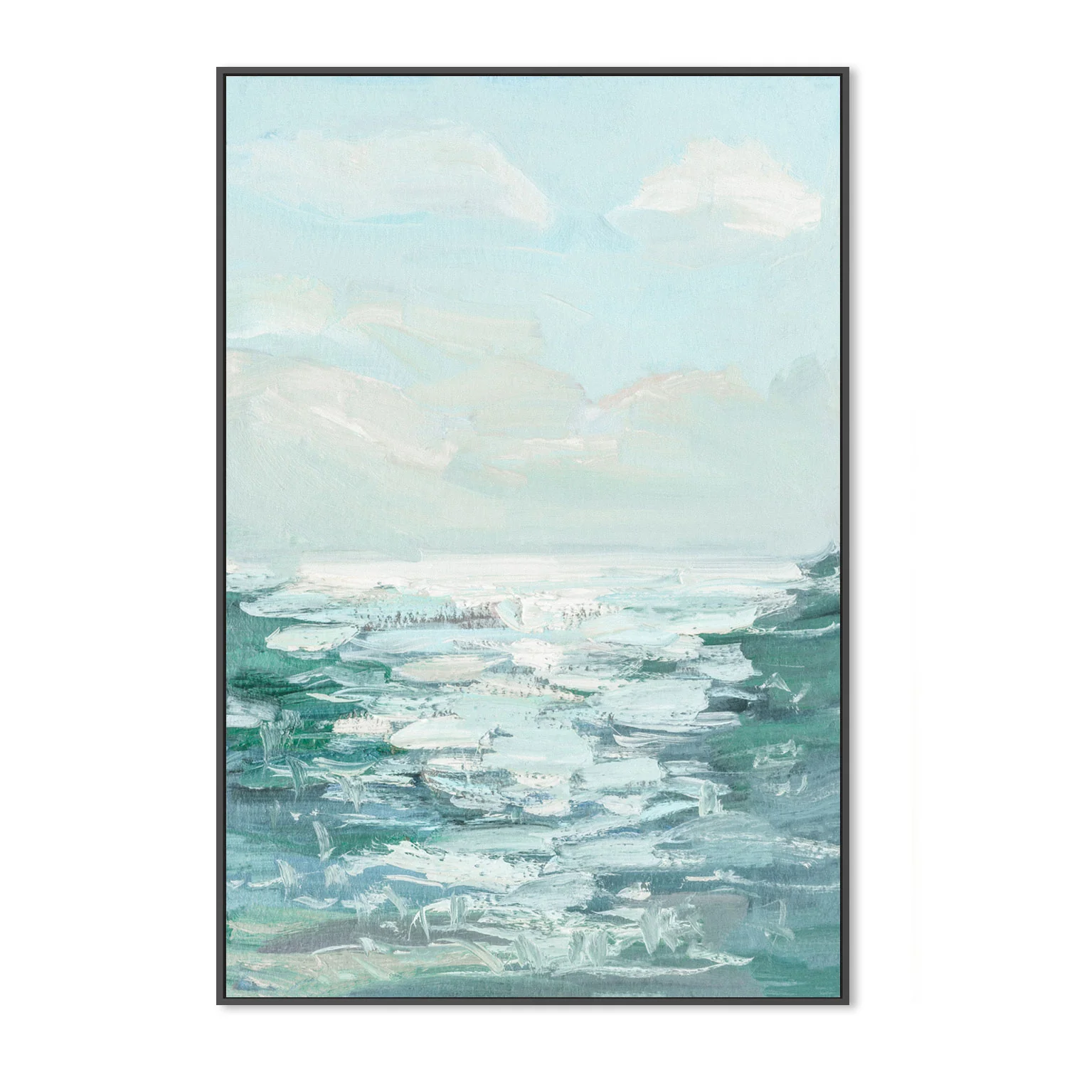 Glistening Water , Hand-painted Canvas - Image 3