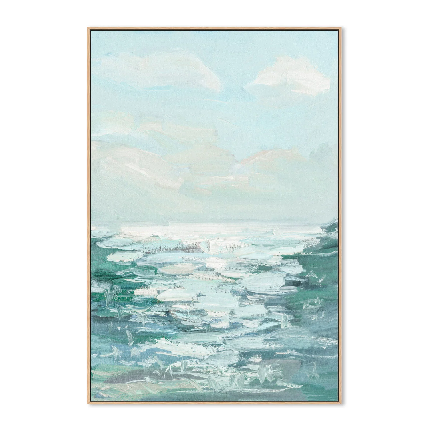 Glistening Water , Hand-painted Canvas - Image 4