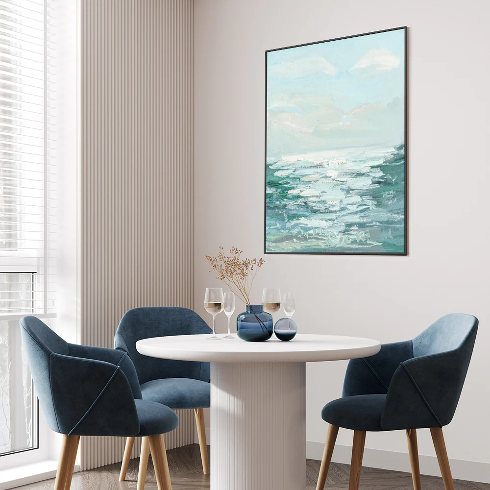 Glistening Water , Hand-painted Canvas - Image 7