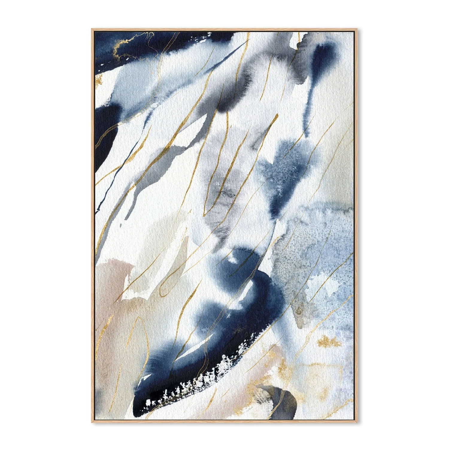 Gold And Navy Watercolour, Style B - Image 4